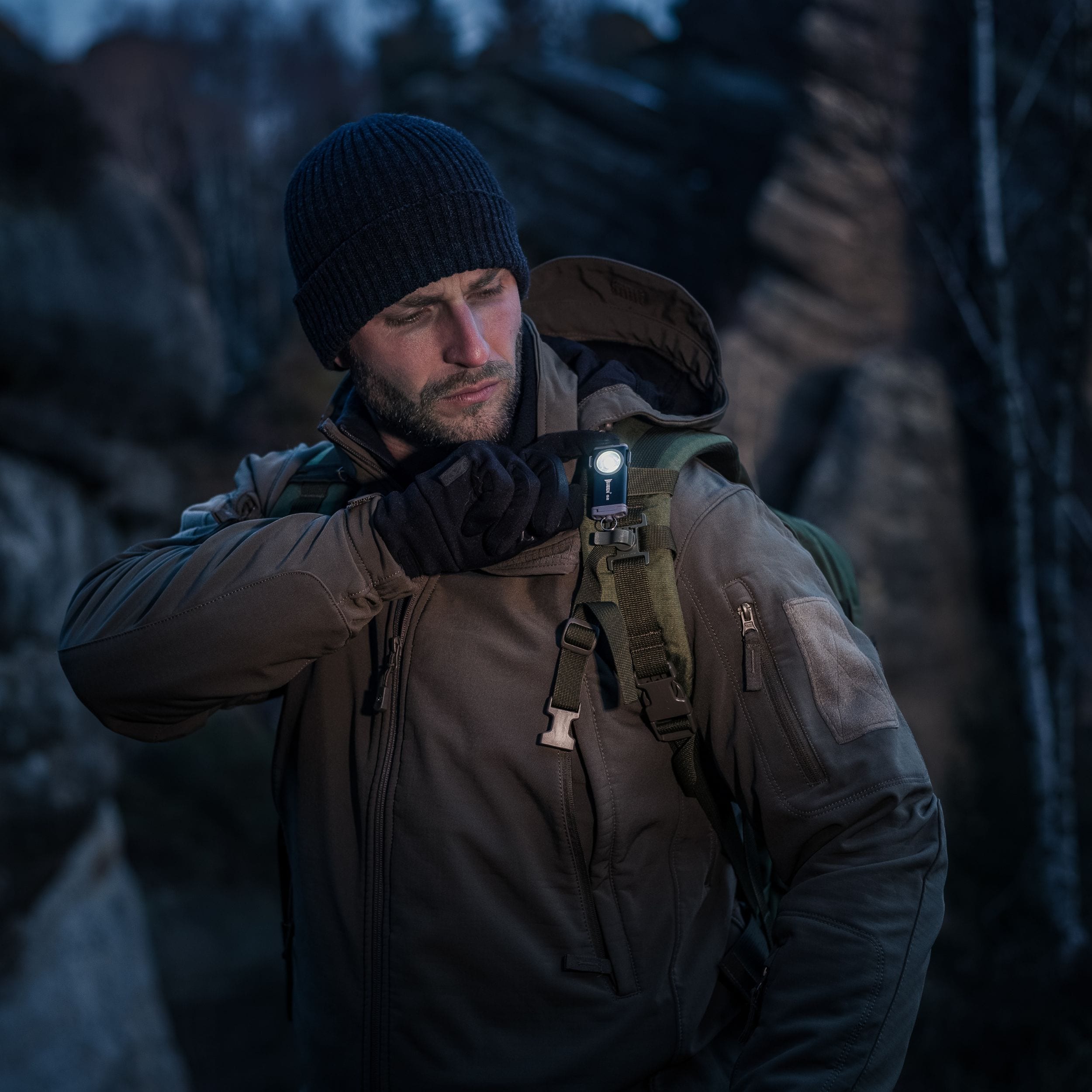 Latarka brelok Wuben G2 Green - 500 lumenów