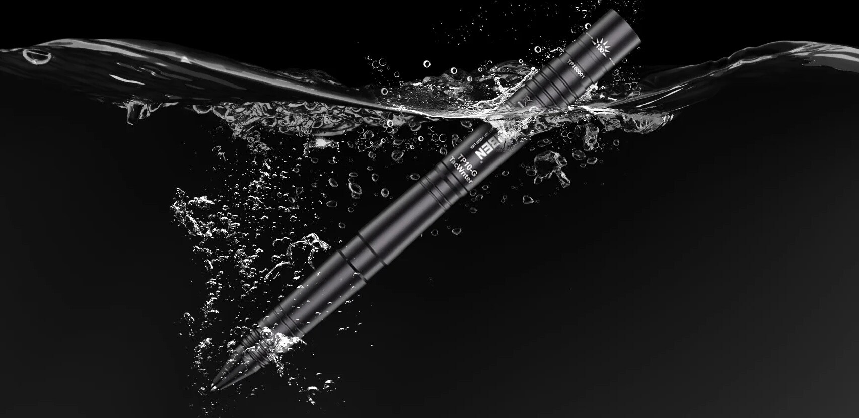 Latarka długopis taktyczny Wuben TP10-G Red - 130 lumenów