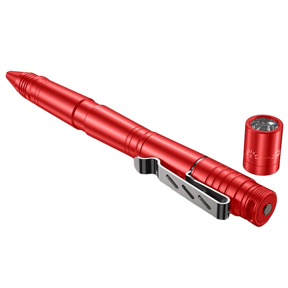 Latarka długopis taktyczny Wuben TP10-G Red - 130 lumenów