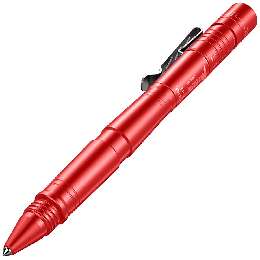 Latarka długopis taktyczny Wuben TP10-G Red - 130 lumenów