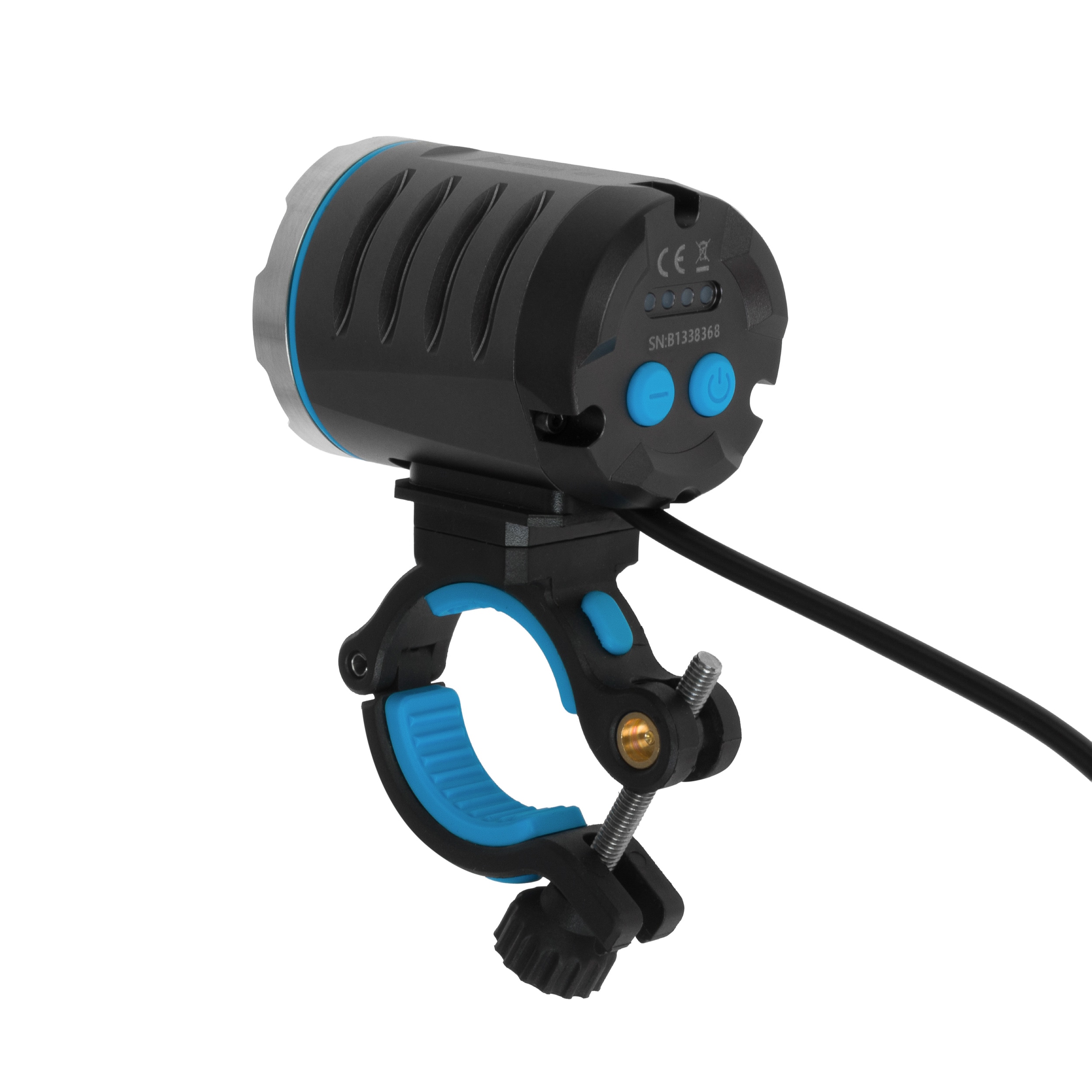 Światło rowerowe przednie Wuben B1 Black - 3600 lumenów