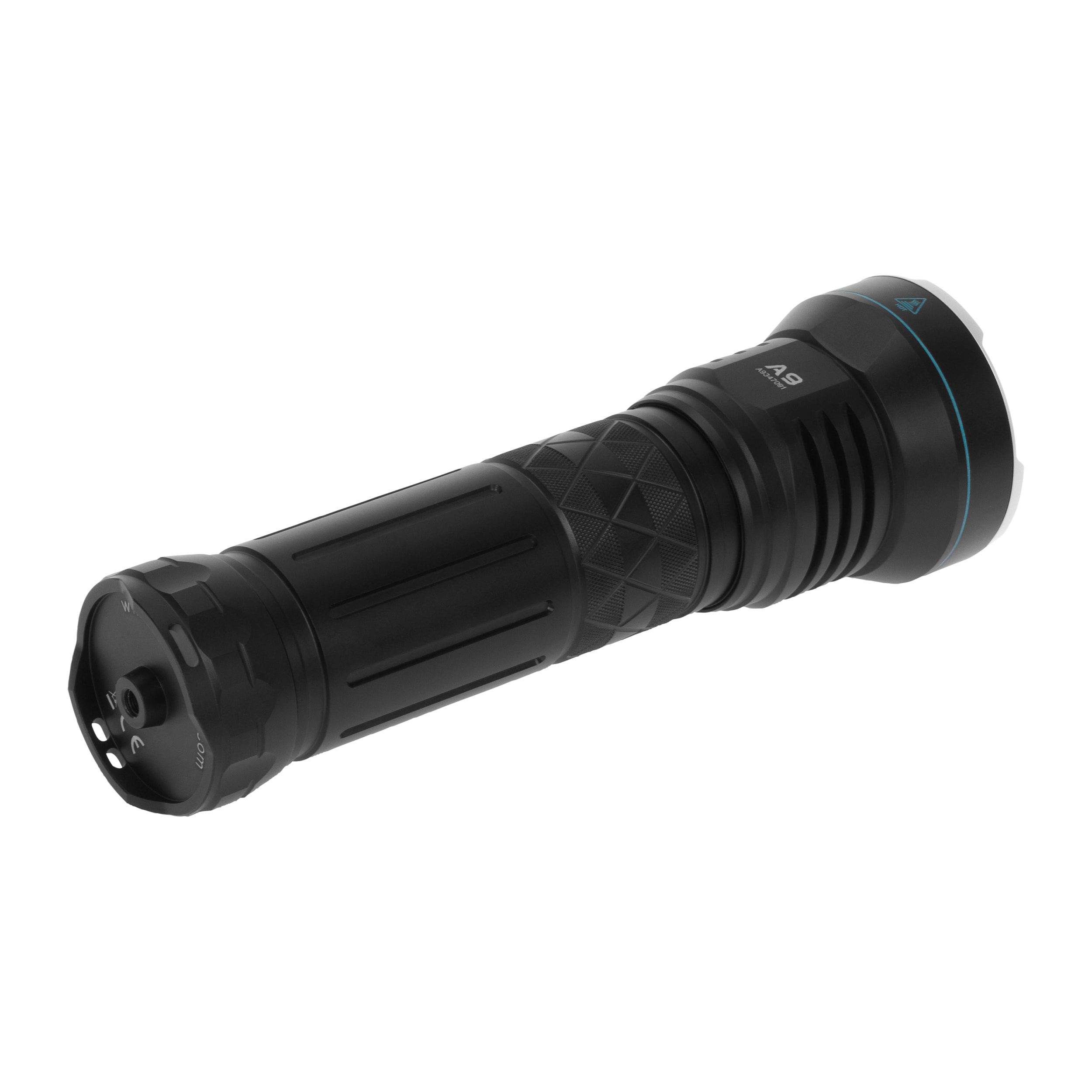 Wuben A9 Black Flashlight - 12000 lumens