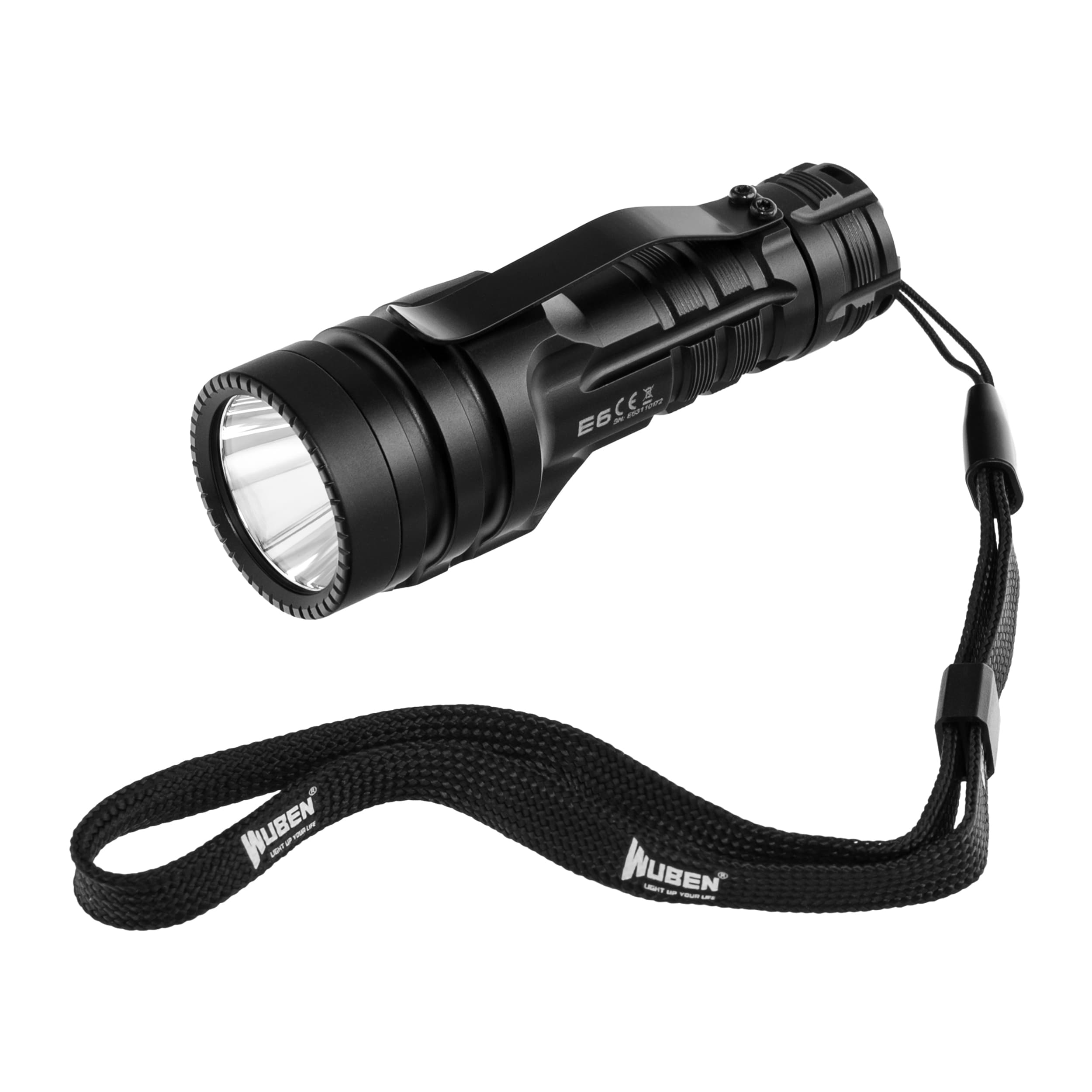 Latarka Wuben E6 Black - 900 lumenów