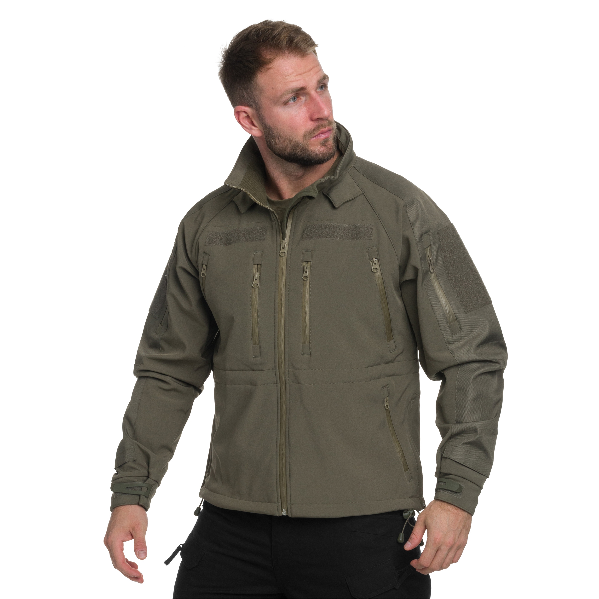 Kurtka Mil-Tec Softshell Plus - Olive