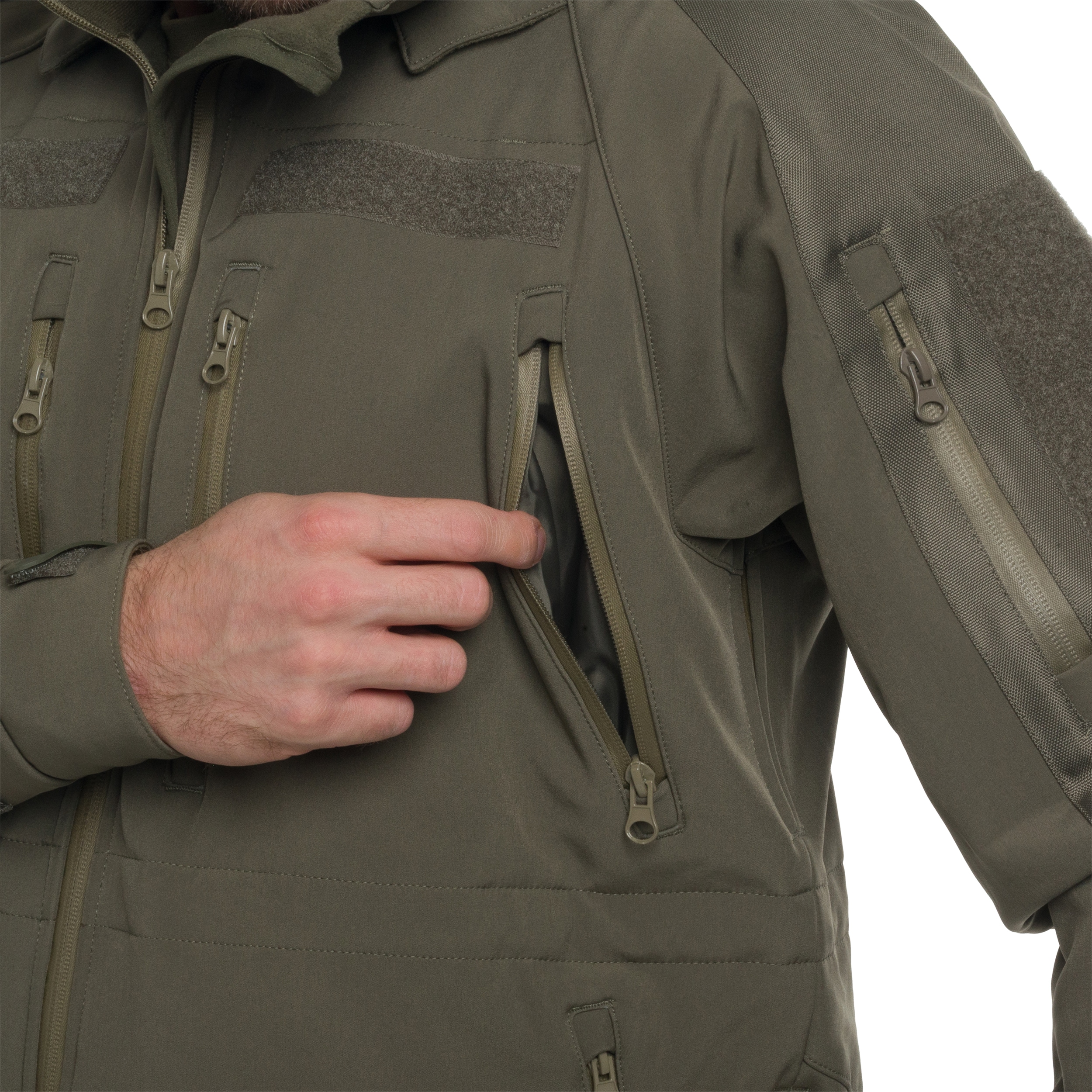 Kurtka Mil-Tec Softshell Plus - Olive