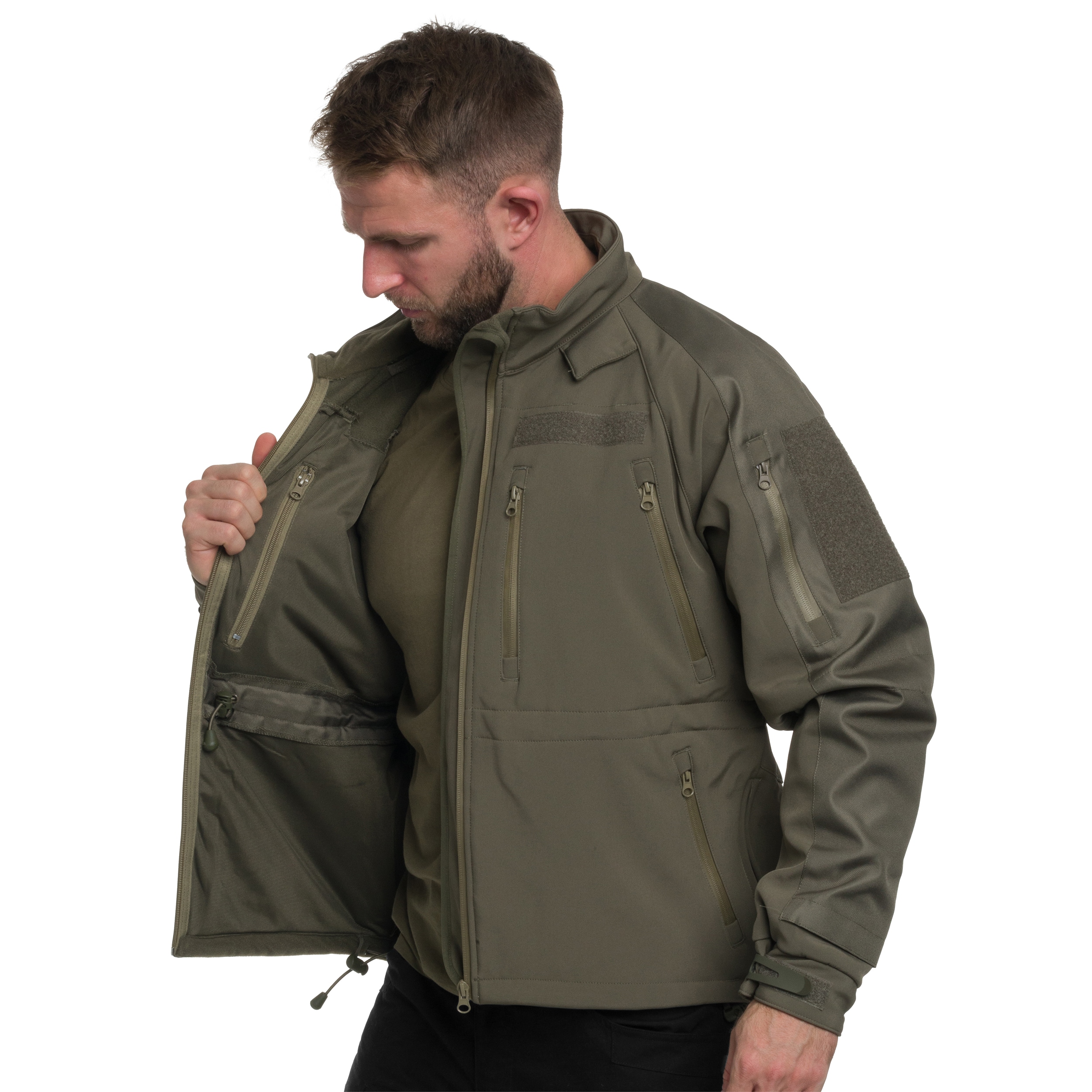 Kurtka Mil-Tec Softshell Plus - Olive
