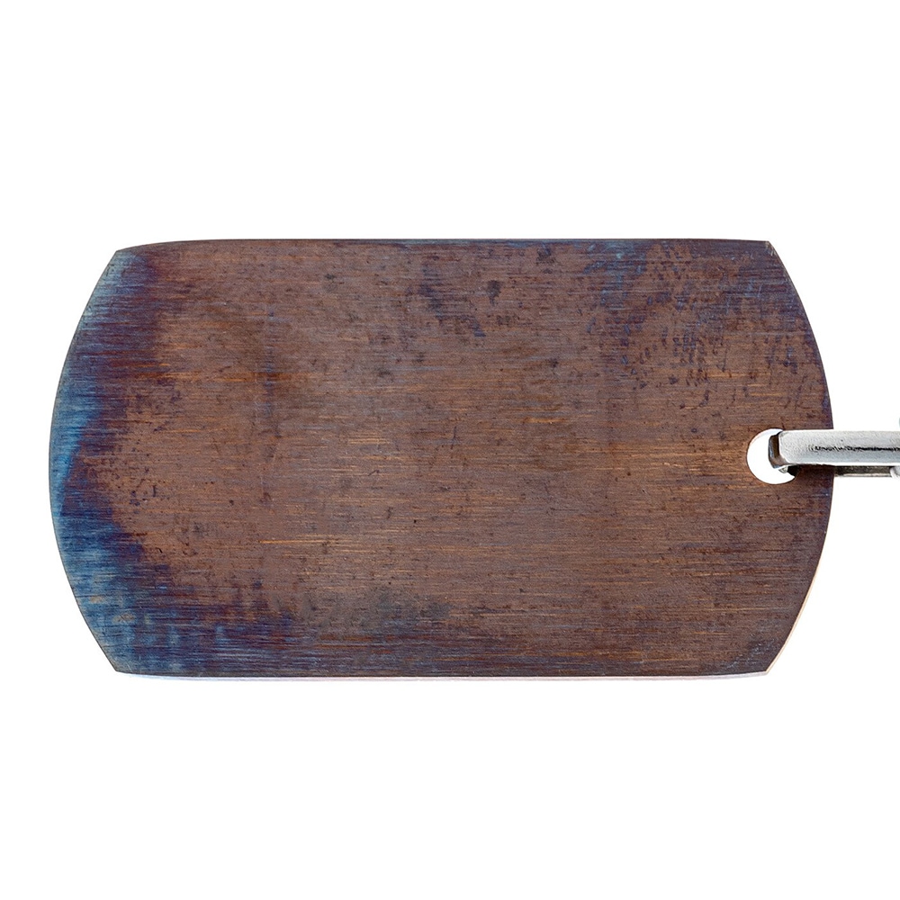 Nieśmiertelnik Piran ze stali nierdzewnej - Case Hardened