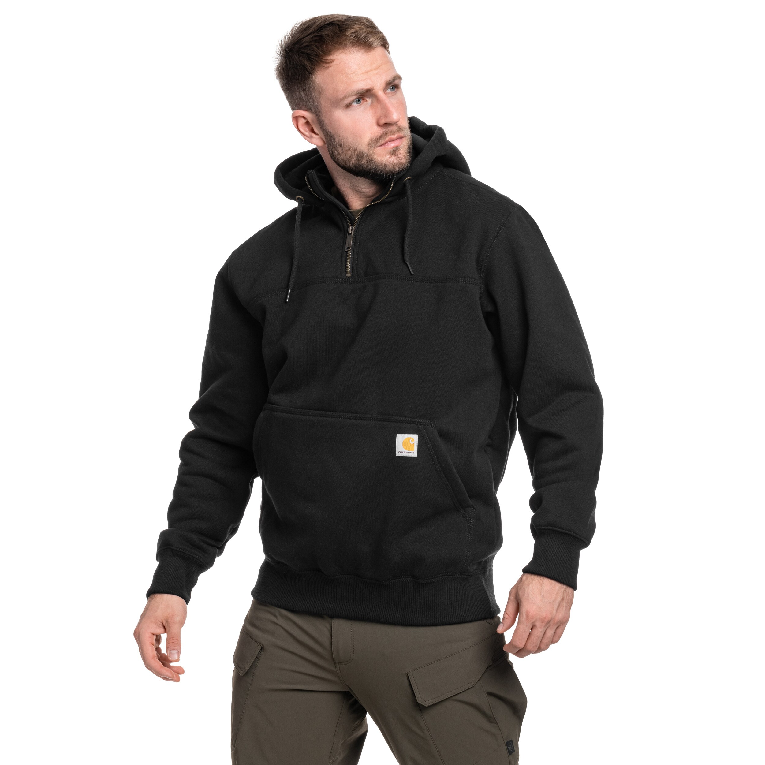 Bluza Carhartt Rain Defender Heavyweight Half Zip - Black