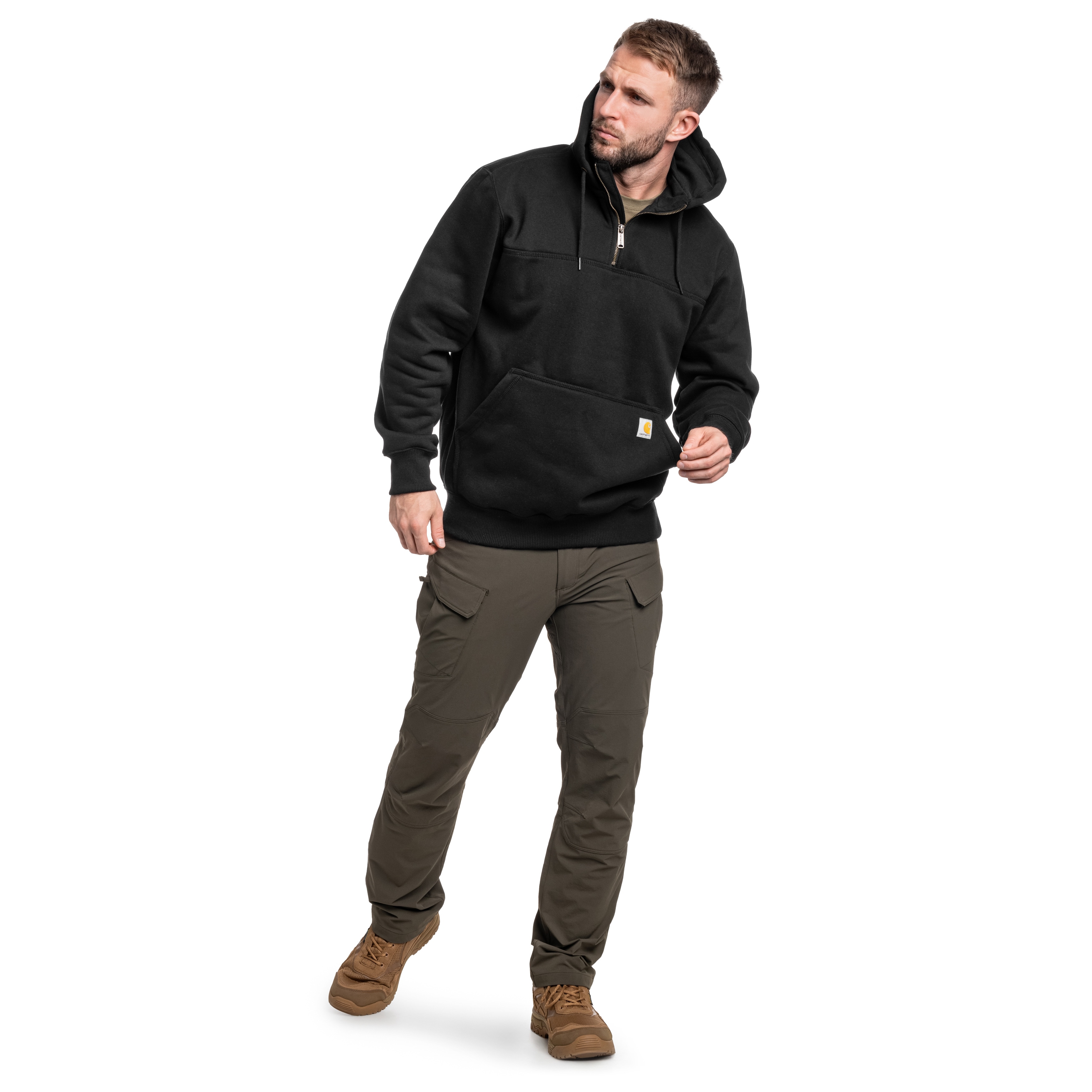 Bluza Carhartt Rain Defender Heavyweight Half Zip - Black