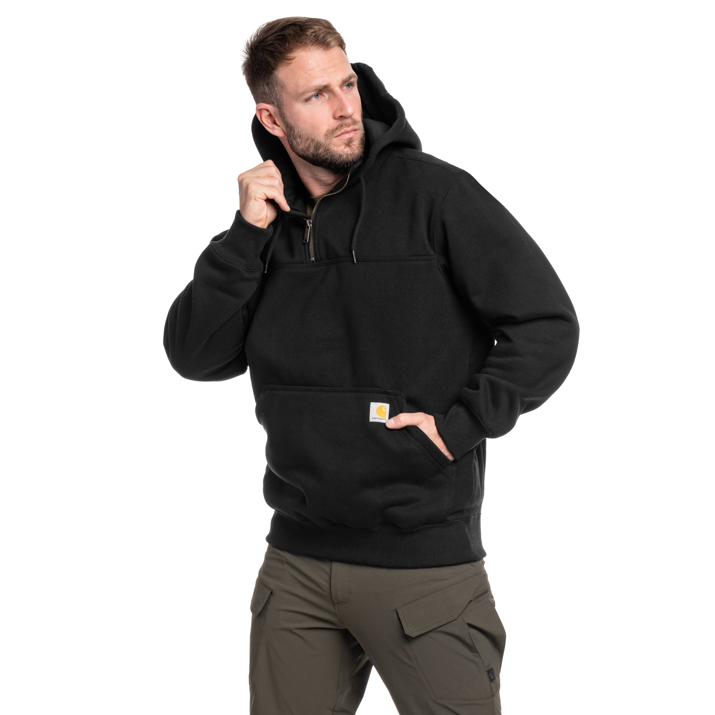 Bluza Carhartt Rain Defender Heavyweight Half Zip - Black