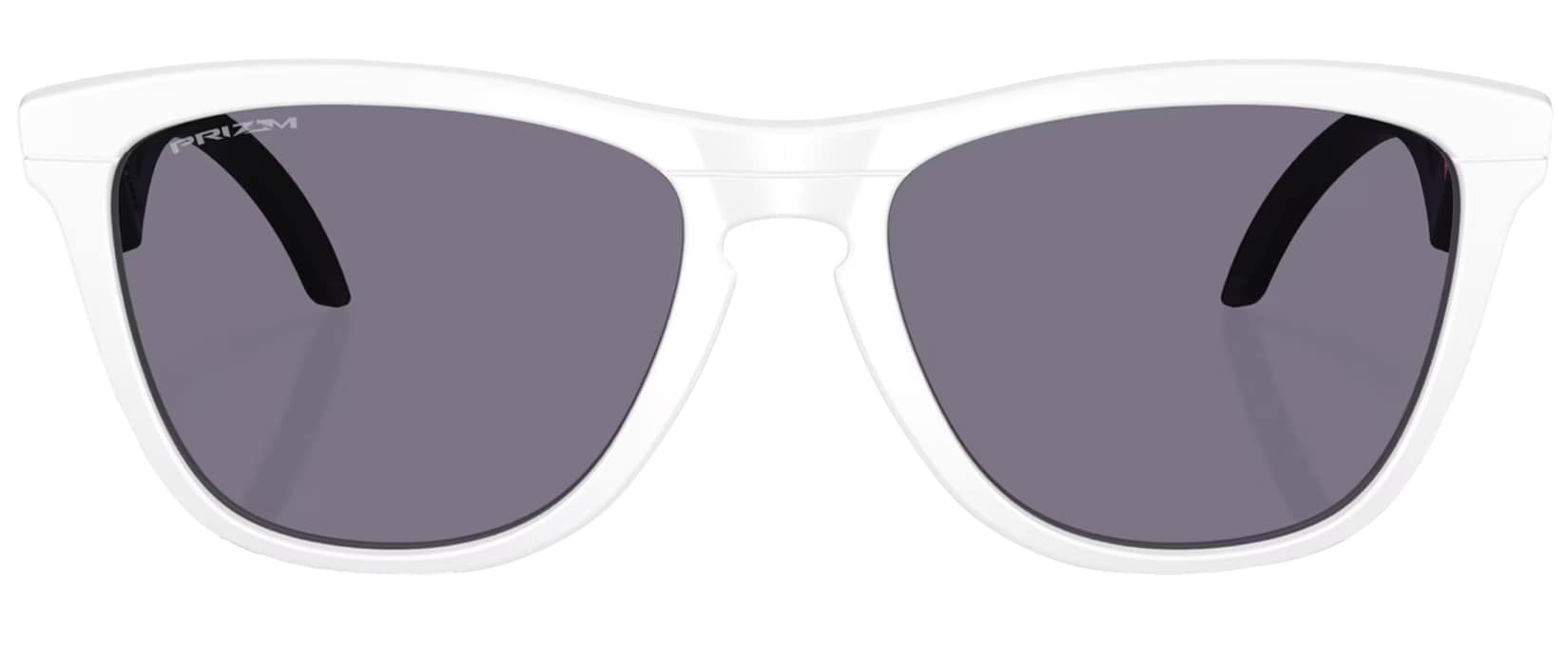 Okulary przeciwsłoneczne Oakley Frogskins Hybrid - Matte White/Prizm Grey