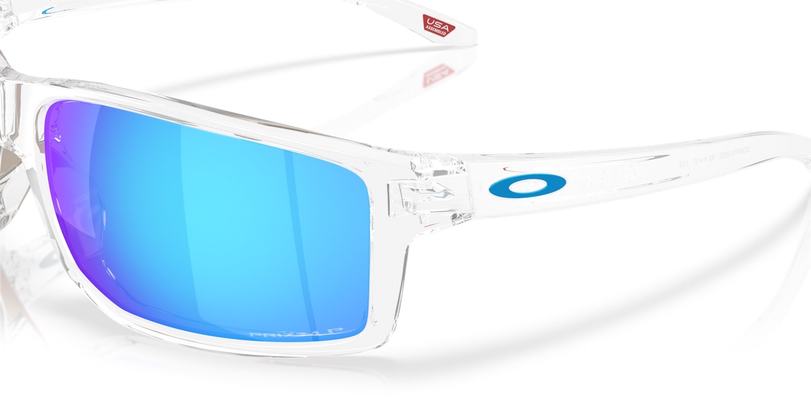 Okulary przeciwsłoneczne Oakley Gibston XL - Prizm Sapphire Polarized/Clear