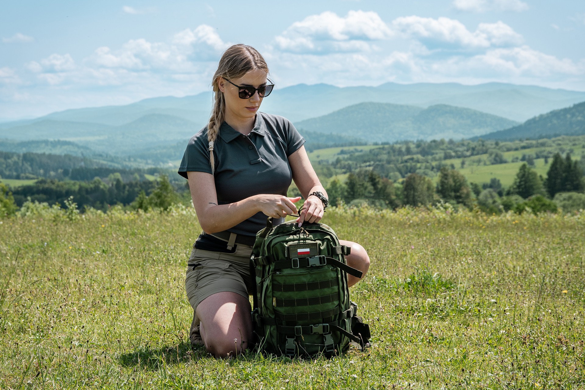 Okulary przeciwsłoneczne Oakley Sielo - Matte Black Ink/Prizm Grey Polarized