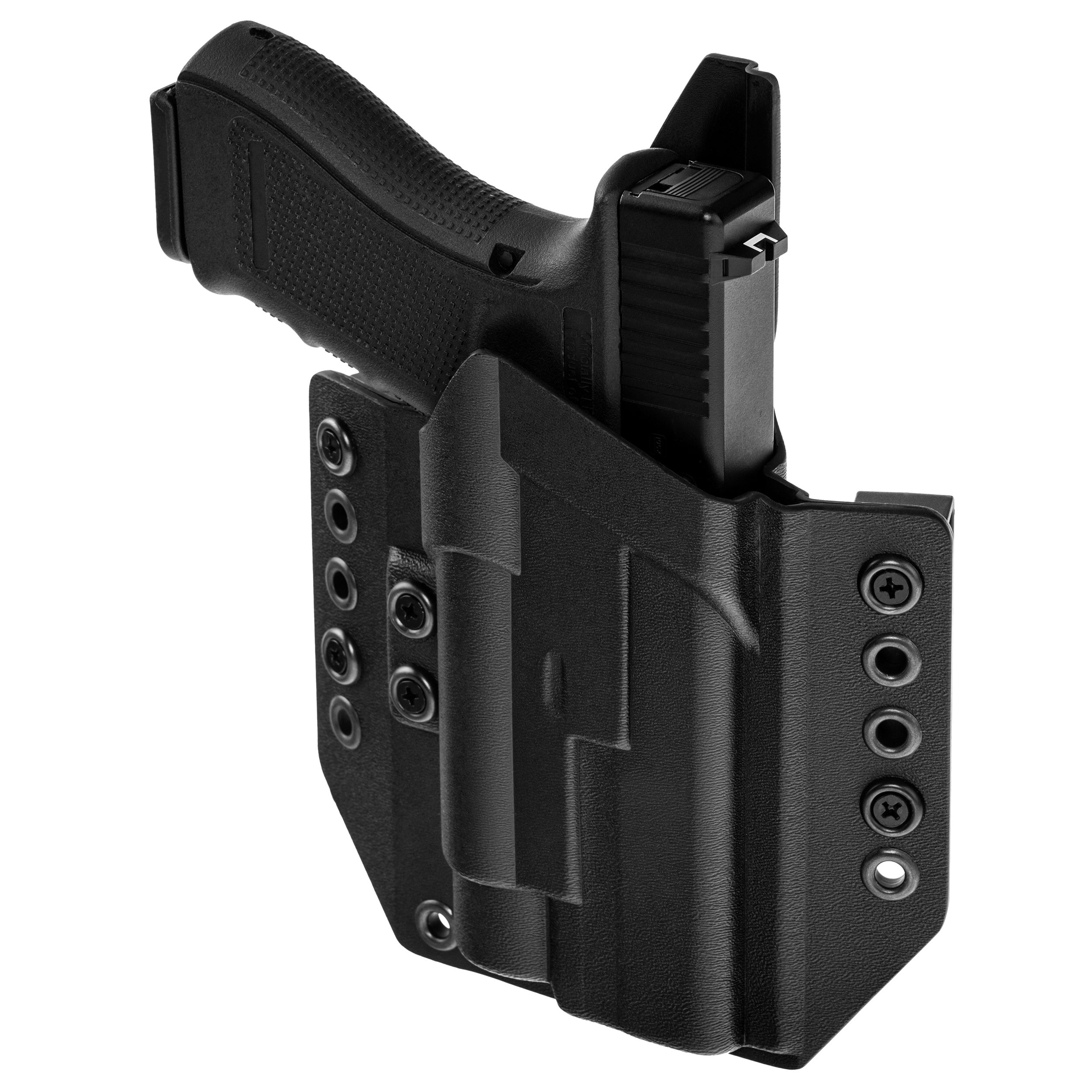 Kabura Doubletap Gear OWB do pistoletów Glock 19 z latarką TLR-1 - Black