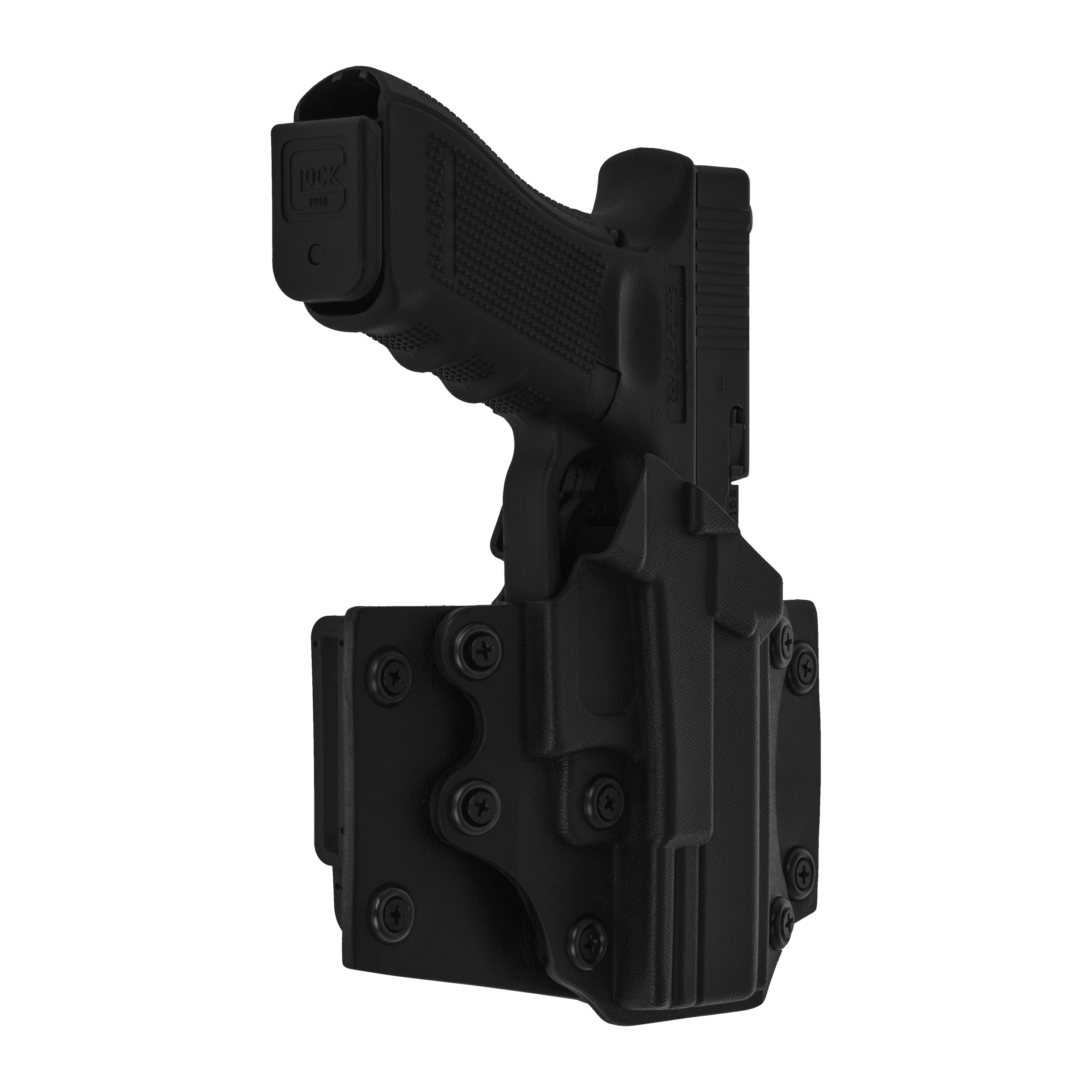 Kabura Doubletap Gear Kydex OWB Superwings do pistoletów Glock 19 - Black