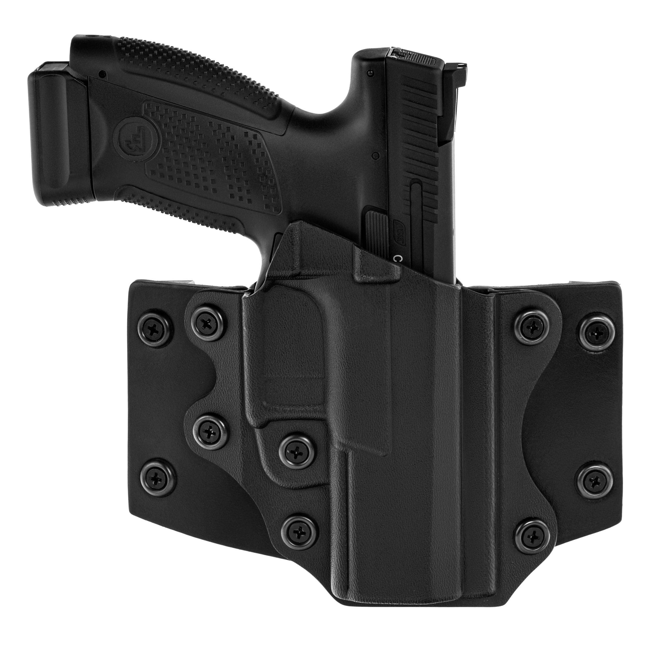 Kabura Doubletap Gear Kydex OWB Superwings do pistoletów CZ 10-P C - Black