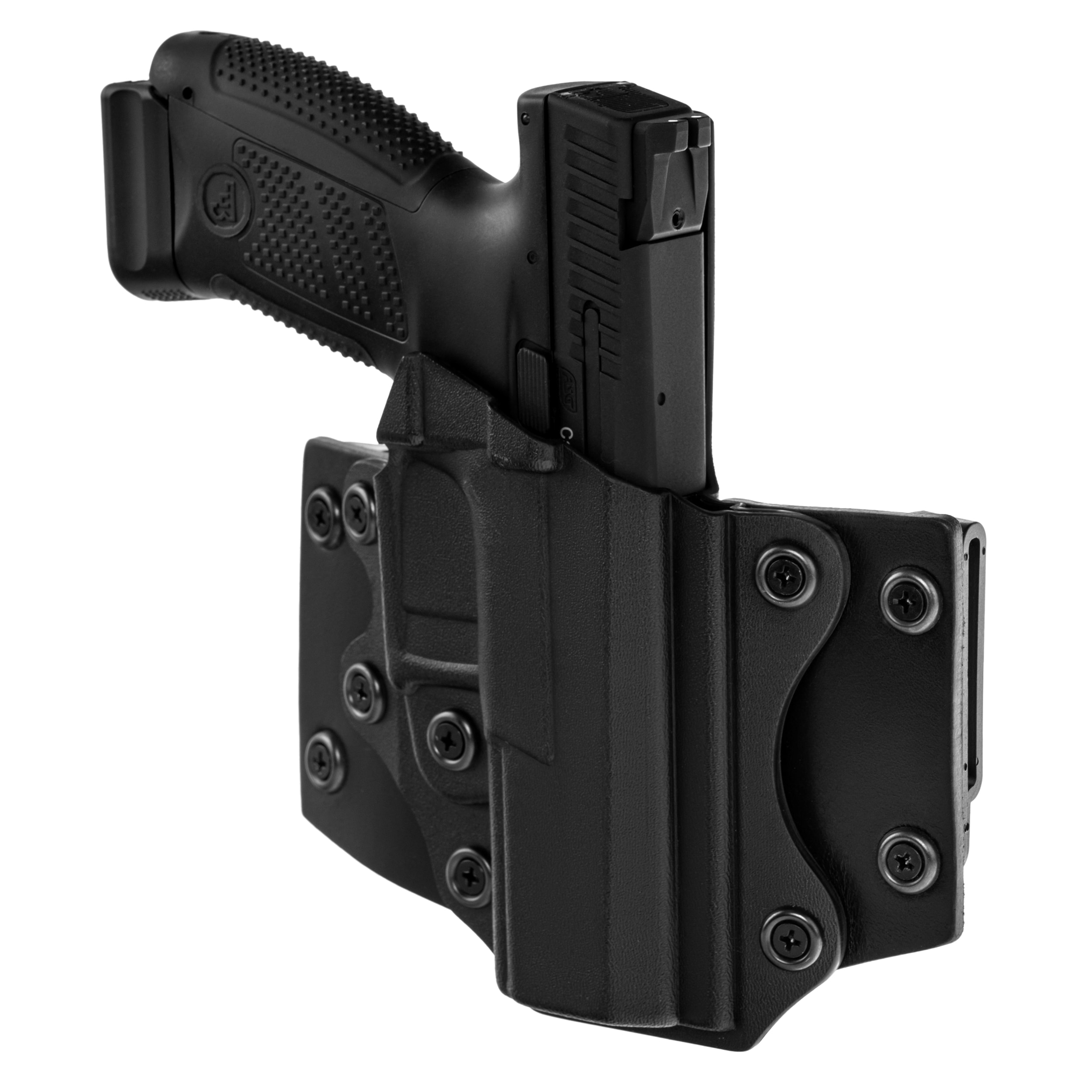 Kabura Doubletap Gear Kydex OWB Superwings do pistoletów CZ 10-P C - Black