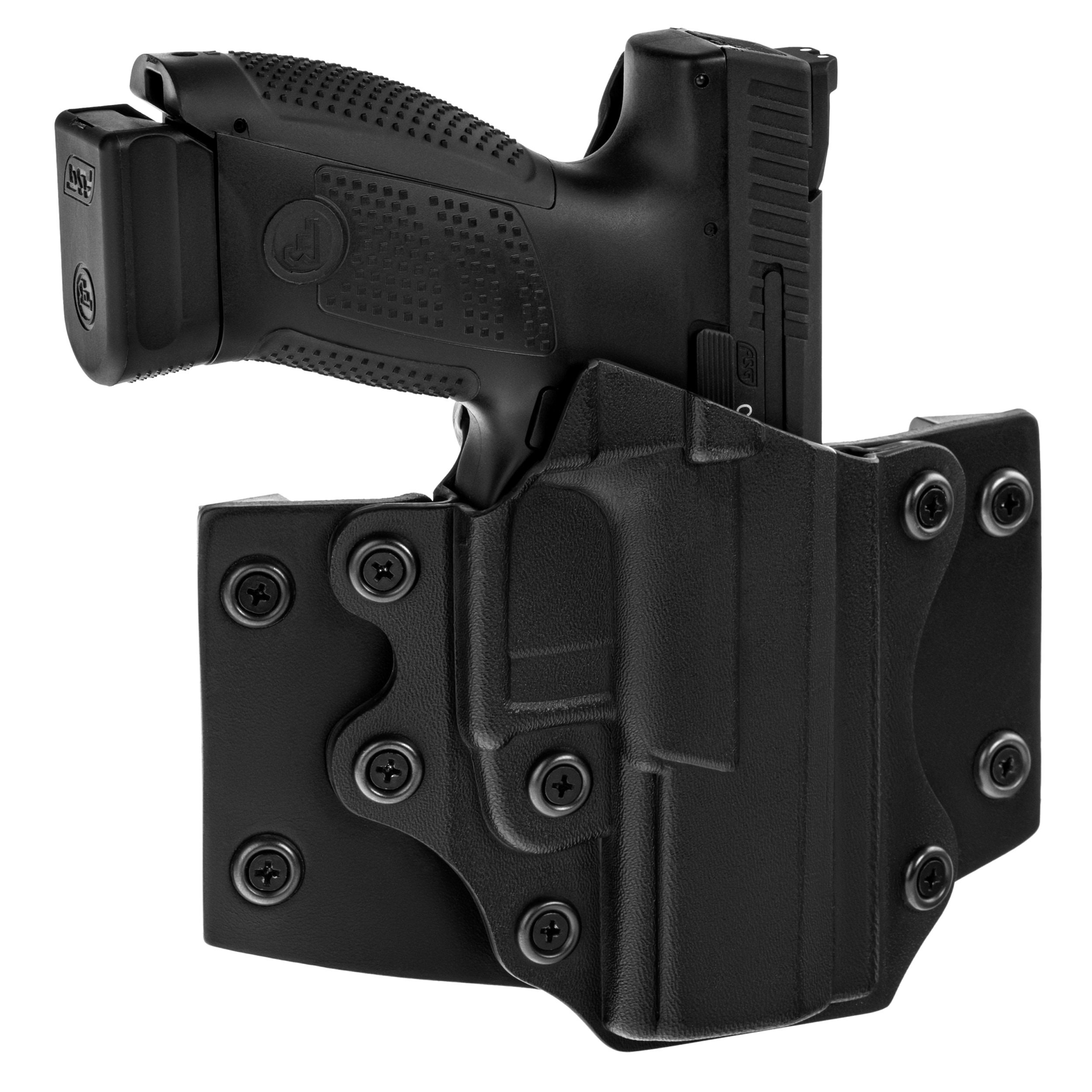 Kabura Doubletap Gear Kydex OWB Superwings do pistoletów CZ 10-P C - Black
