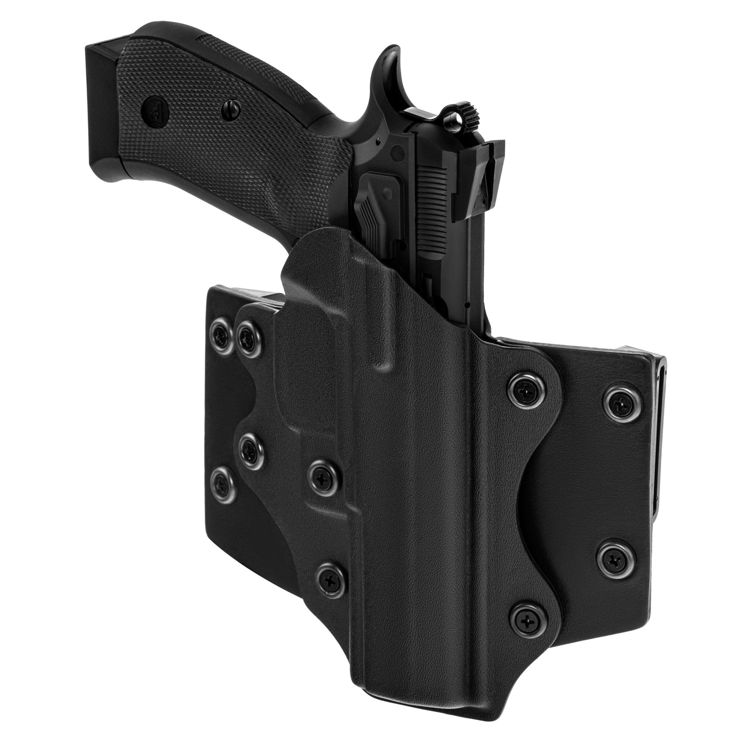 Kabura Doubletap Gear Kydex OWB Superwings do pistoletów CZ Shadow 2 - Black