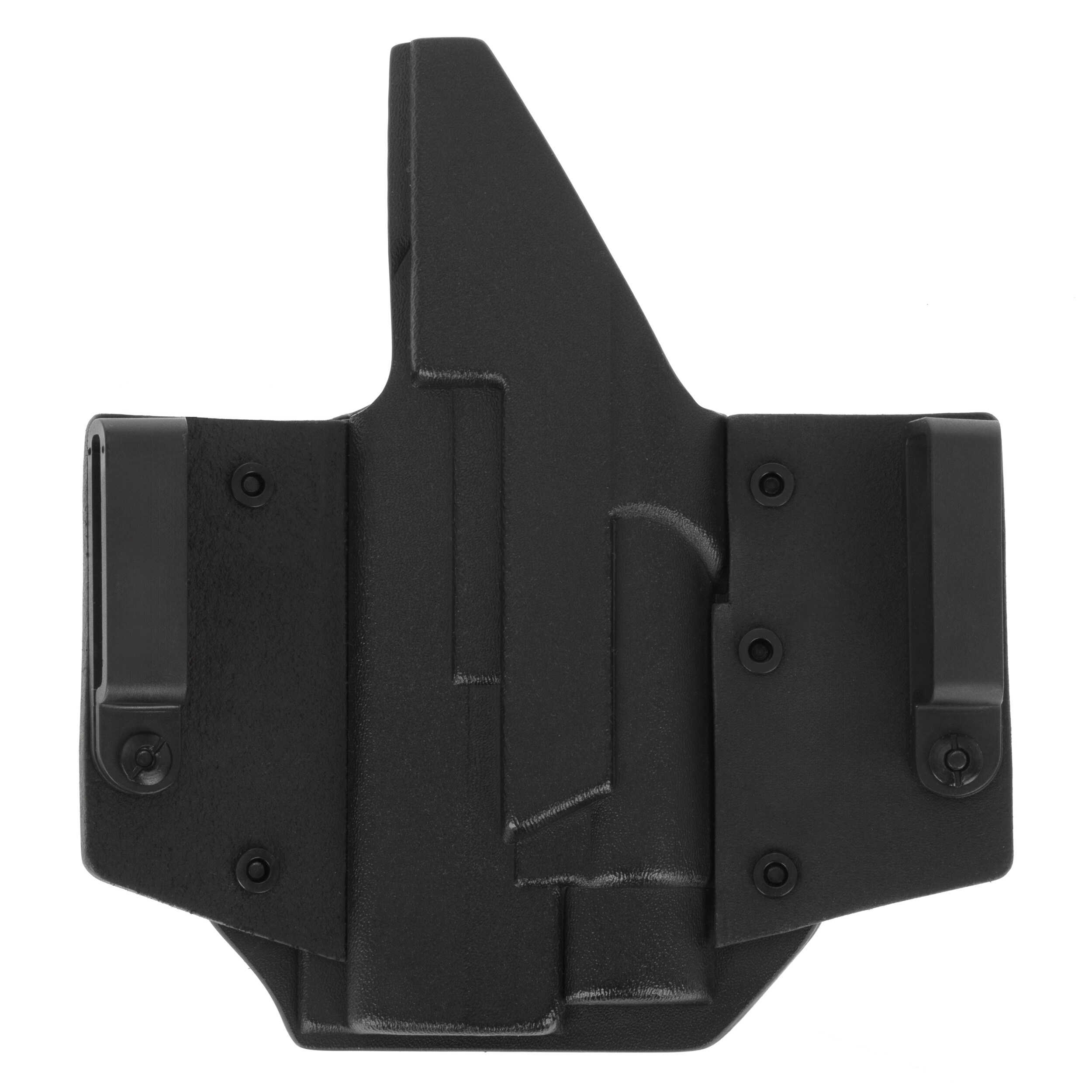 Doubletap Gear Kydex OWB Superwings holster for Glock 17 pistols with Streamlight TLR-1 torch - Black