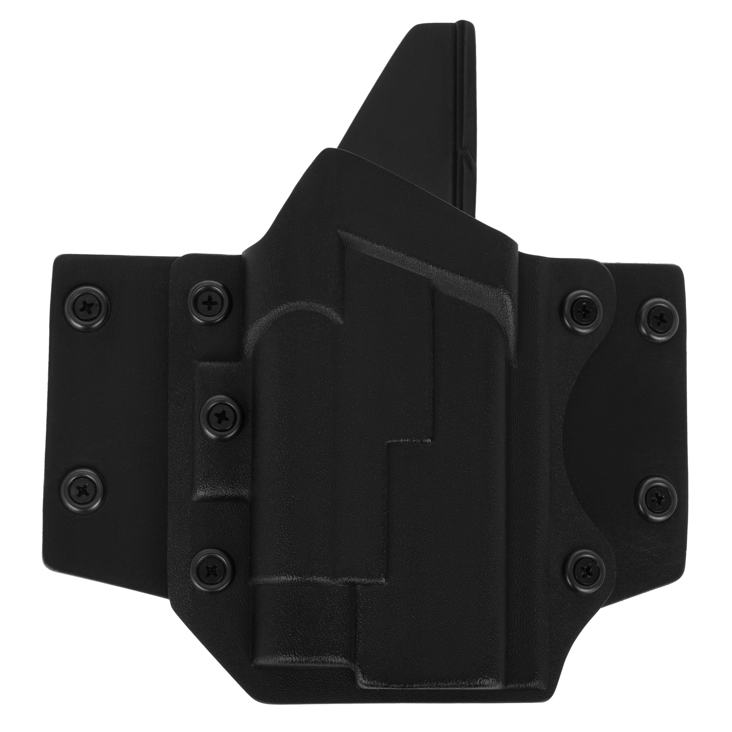 Kabura Doubletap Gear Kydex OWB Superwings do pistoletów Glock 19 z latarką Streamlight TLR-1 - Black