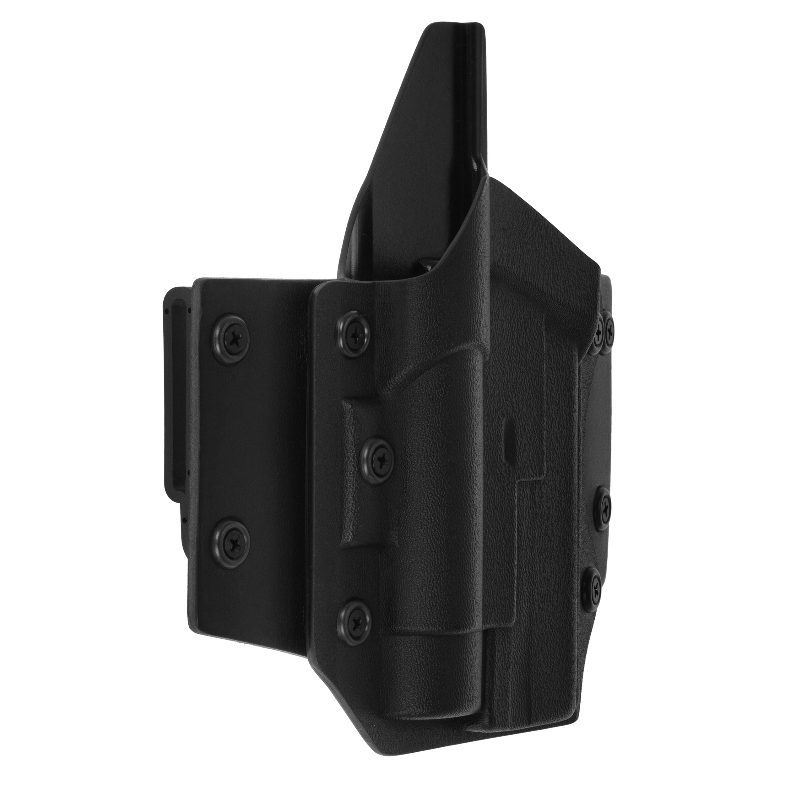 Kabura Doubletap Gear Kydex OWB Superwings do pistoletów Glock 19 z latarką Streamlight TLR-1 - Black