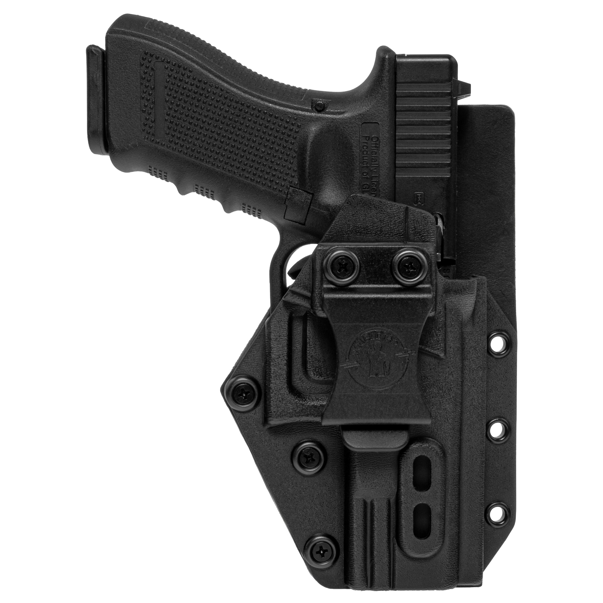 Кобура Doubletap Gear Kydex IBW Hybrid для пістолетів Glock 19 - Black
