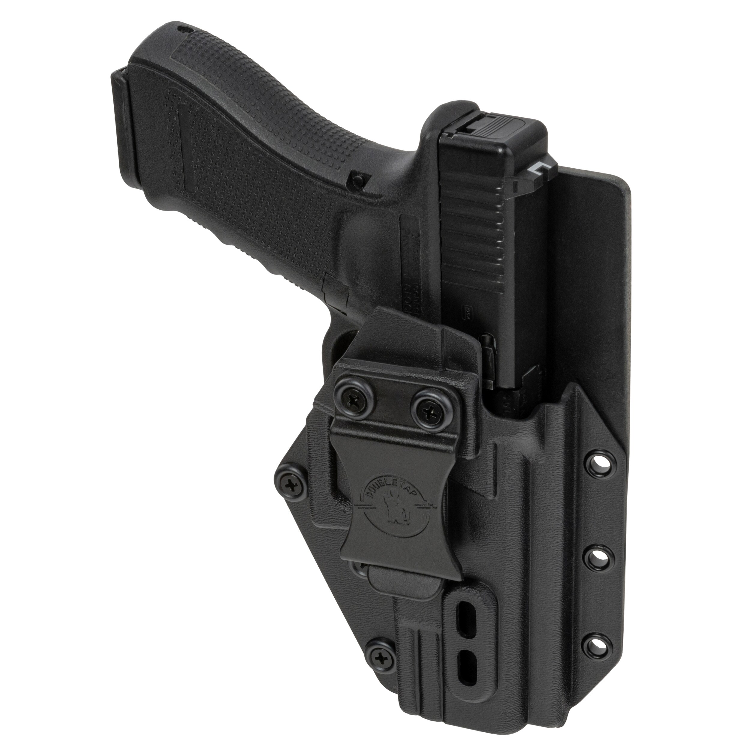 Кобура Doubletap Gear Kydex IBW Hybrid для пістолетів Glock 19 - Black