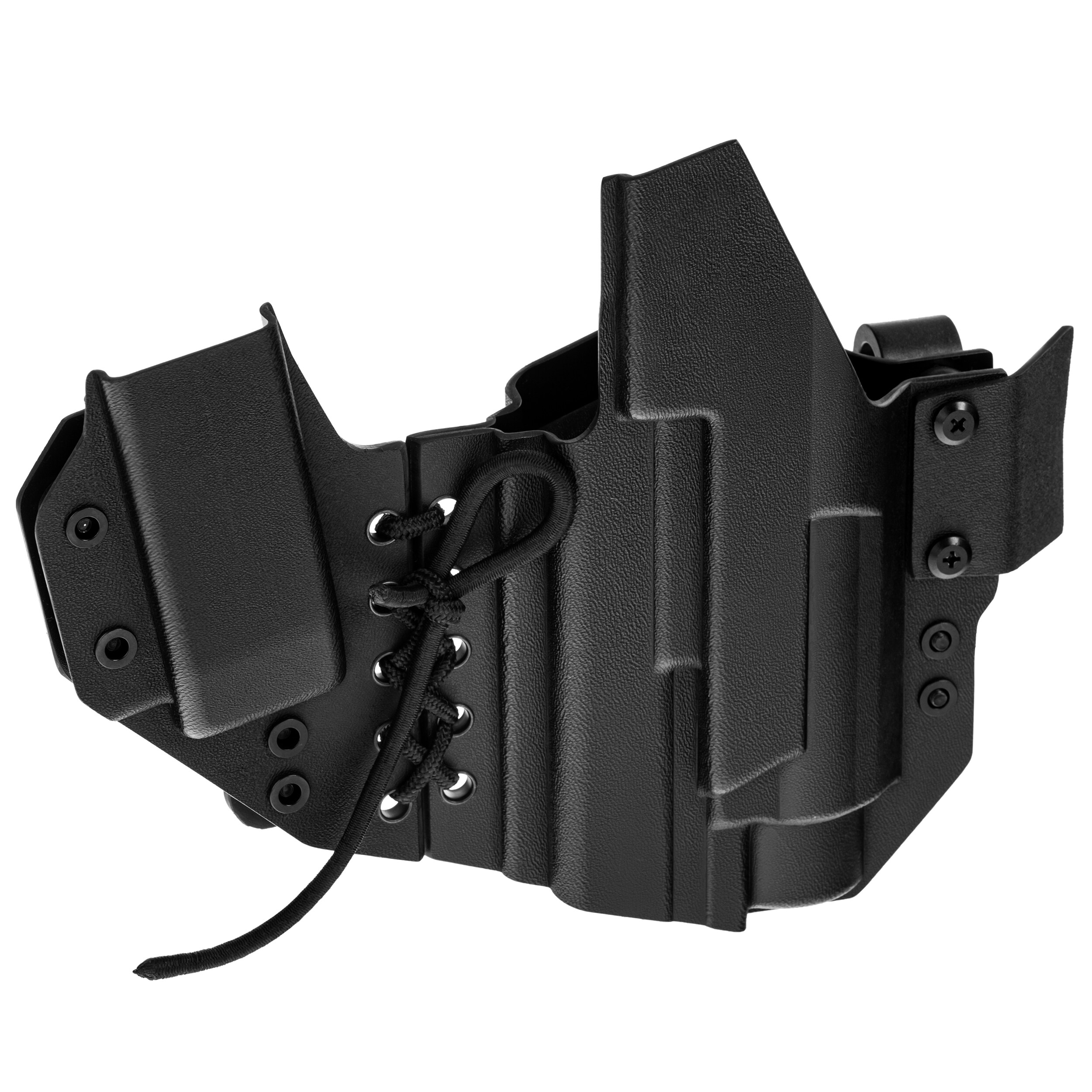 Kabura Doubletap Gear Kydex IWB Appendix Elastic z ładownicą do pistoletów Glock 17 TRL-1 - Black