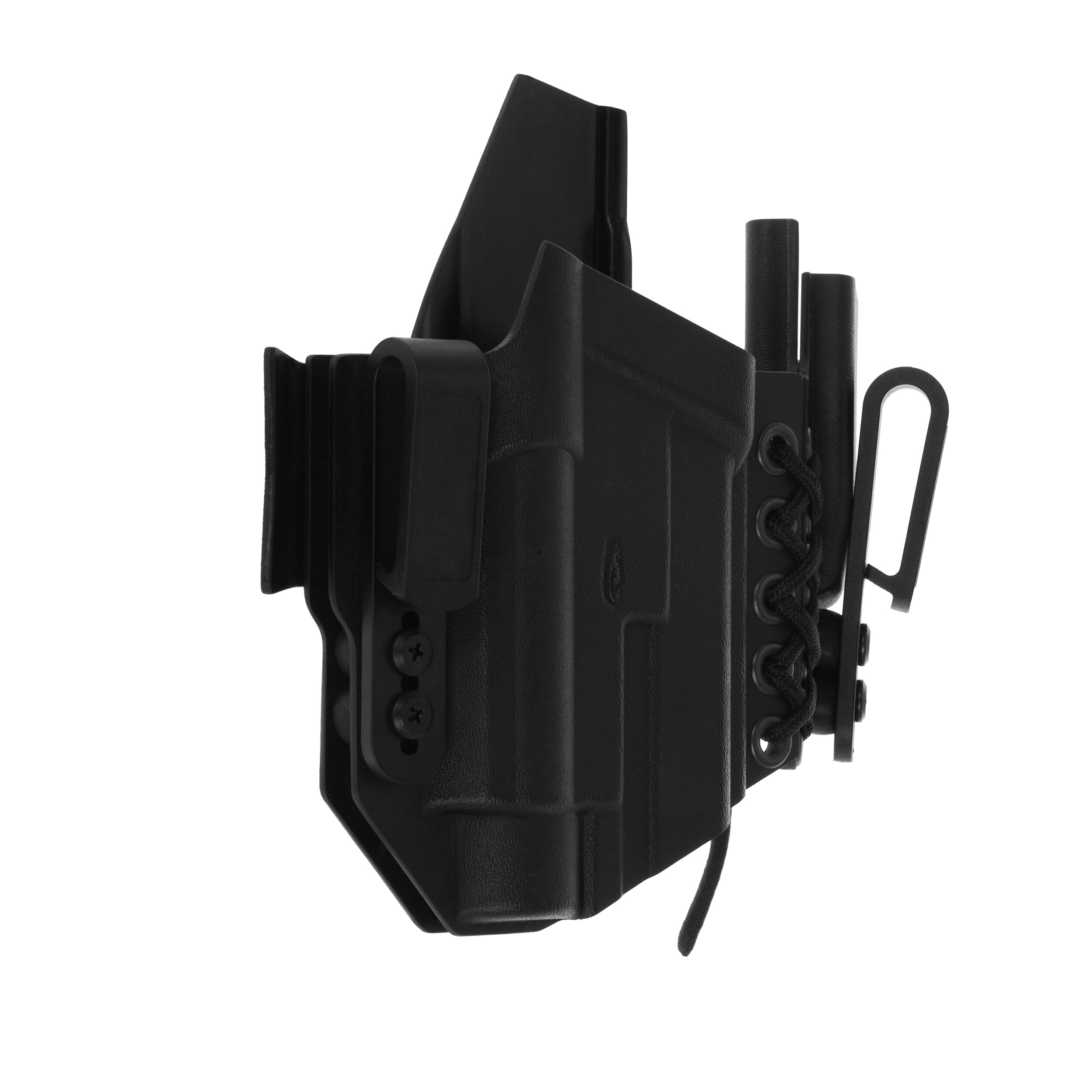 Кобура Doubletap Gear Kydex IWB Appendix Elastic з підсумком для пістолетів Glock 19 TRL-1 - Black