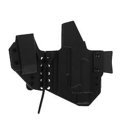 Kabura Doubletap Gear Kydex IWB Appendix Elastic z ładownicą do pistoletów Glock 19 TRL-1 - Black