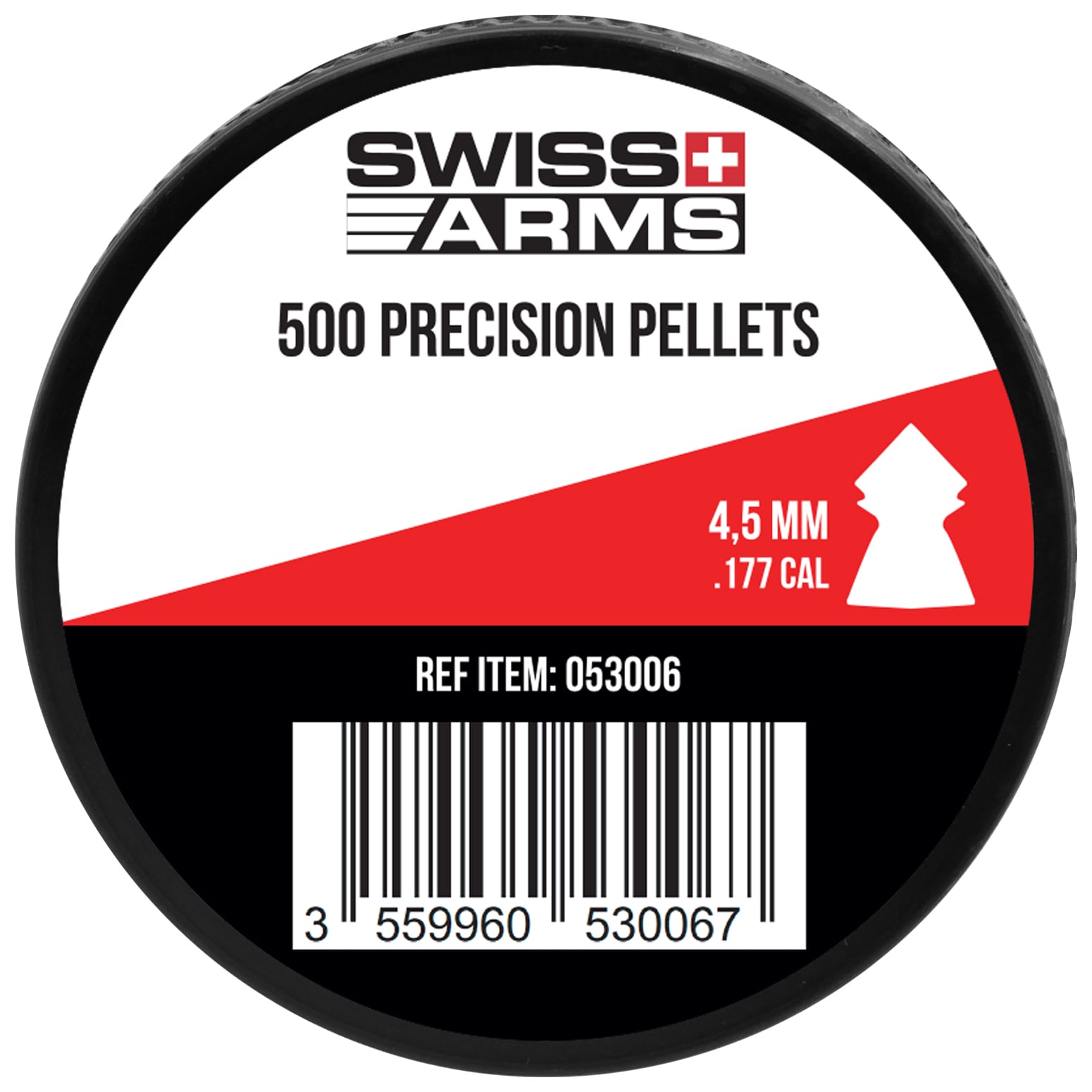 Śrut Cybergun Swiss Arms Pointed 4,5 mm 500 szt.