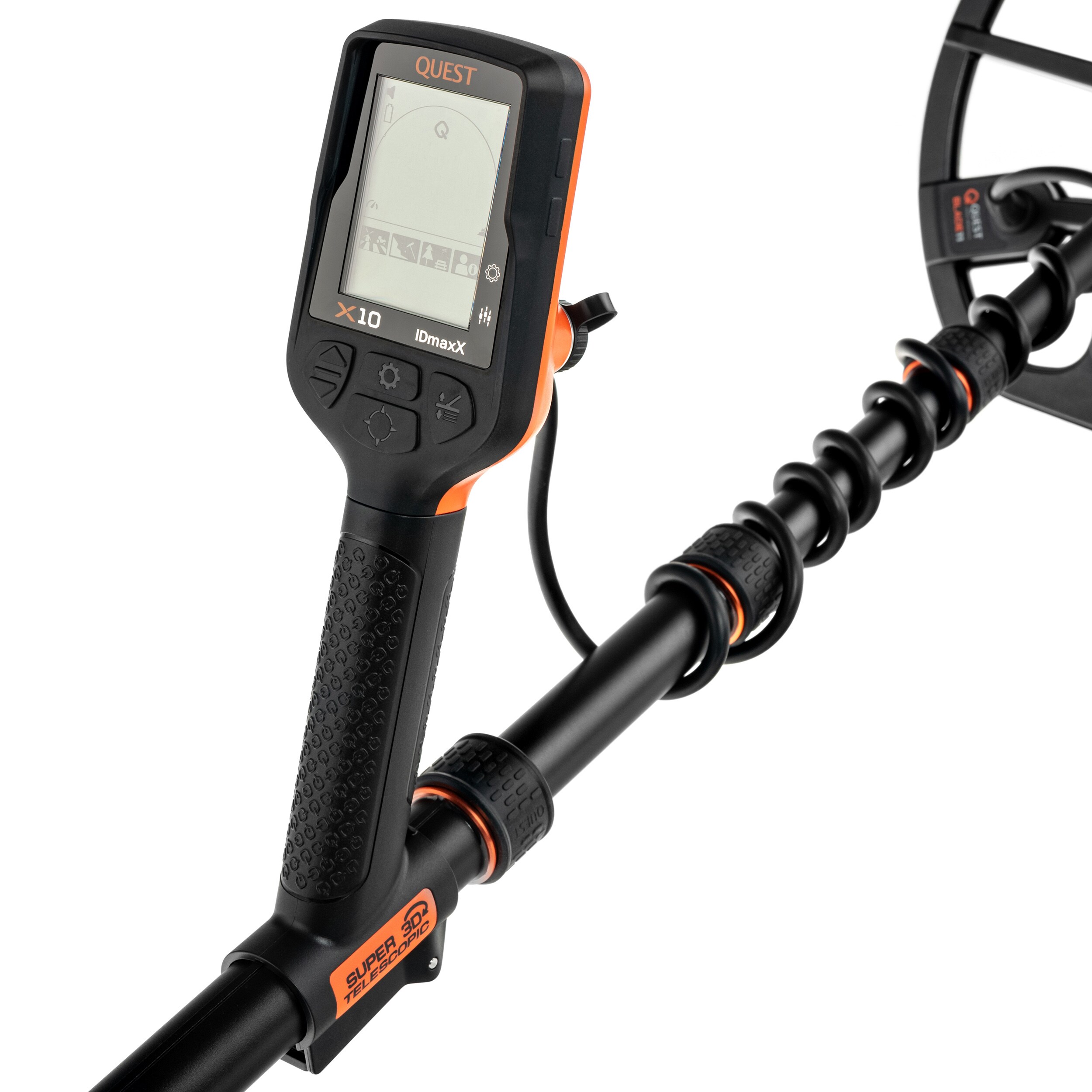 Wykrywacz metali Quest X10 IDMaxX + Słuchawki Bezprzewodowe