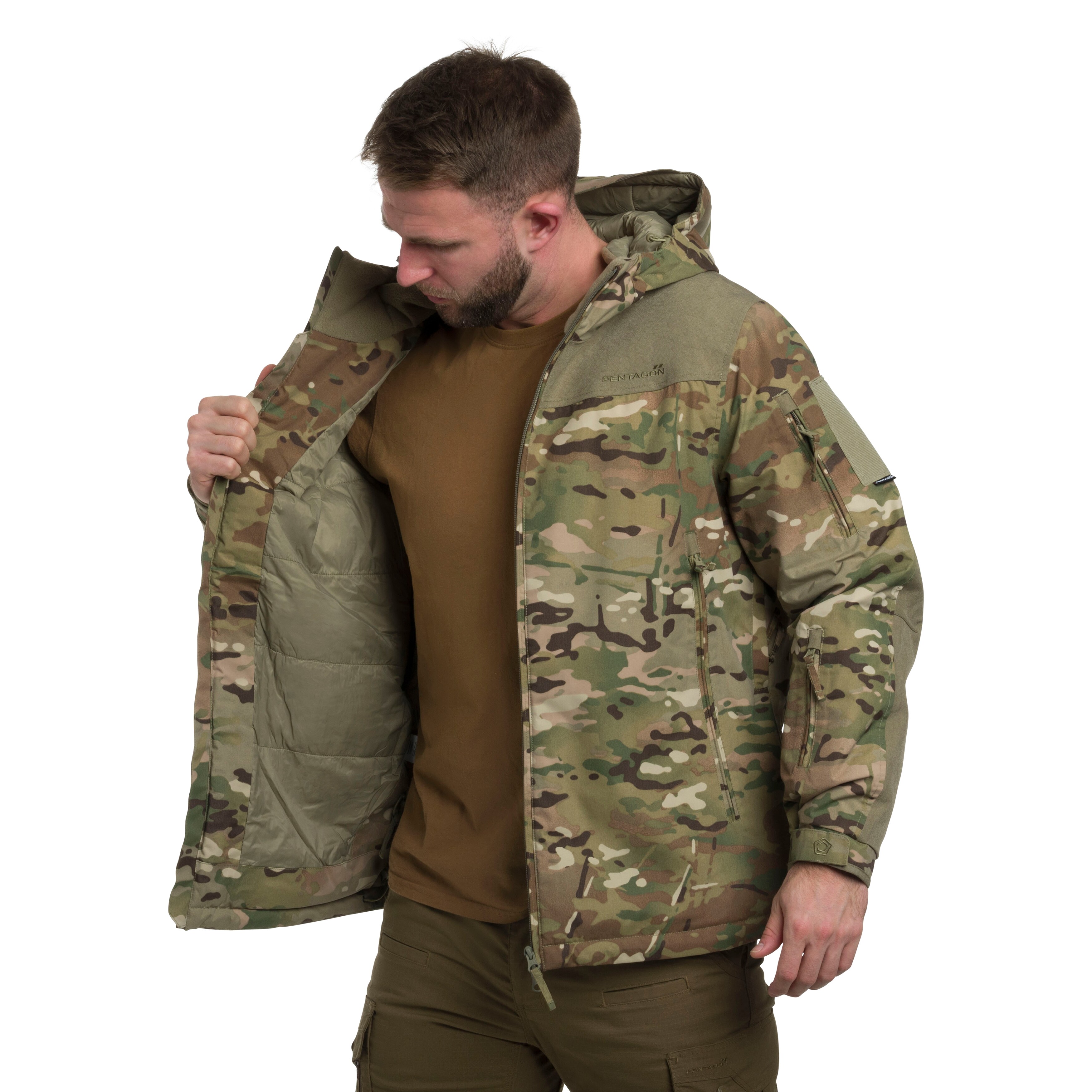 Куртка Pentagon LCP Primaloft V2.0 Парка - MultiCam