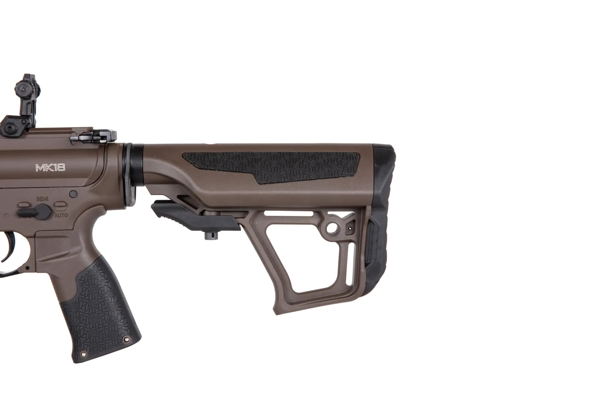 Karabinek szturmowy AEG ICS Daniel Defense MK18 SIII EBB - Bronze