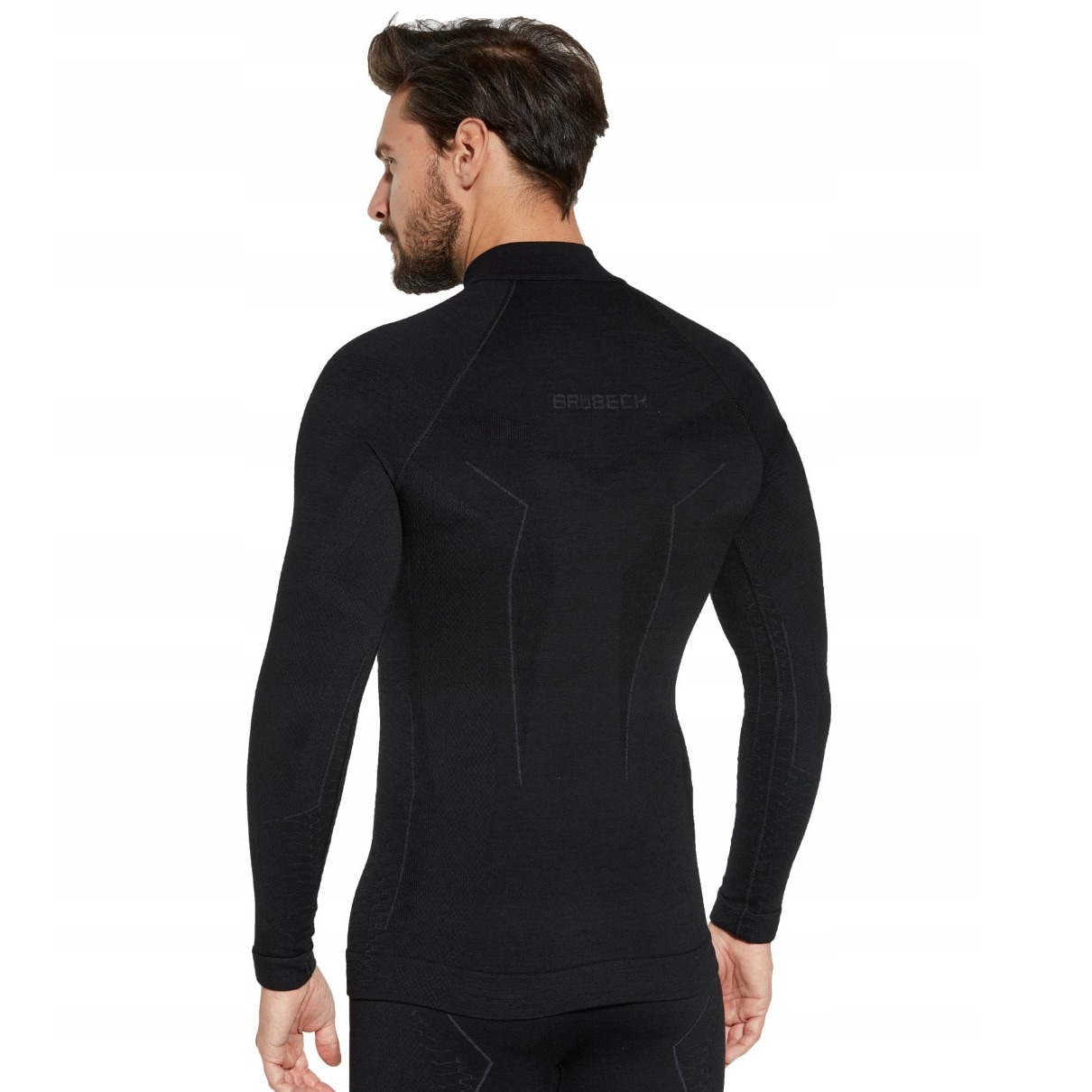 Koszulka termoaktywna Brubeck Extreme Merino Long Sleeve - Czarna