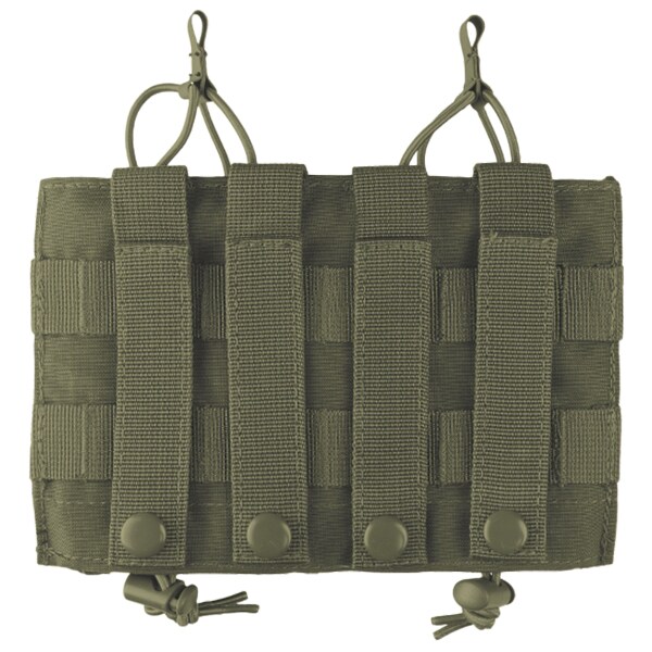 Podwójna ładownica Mil-Tec Open Flex Double - Olive