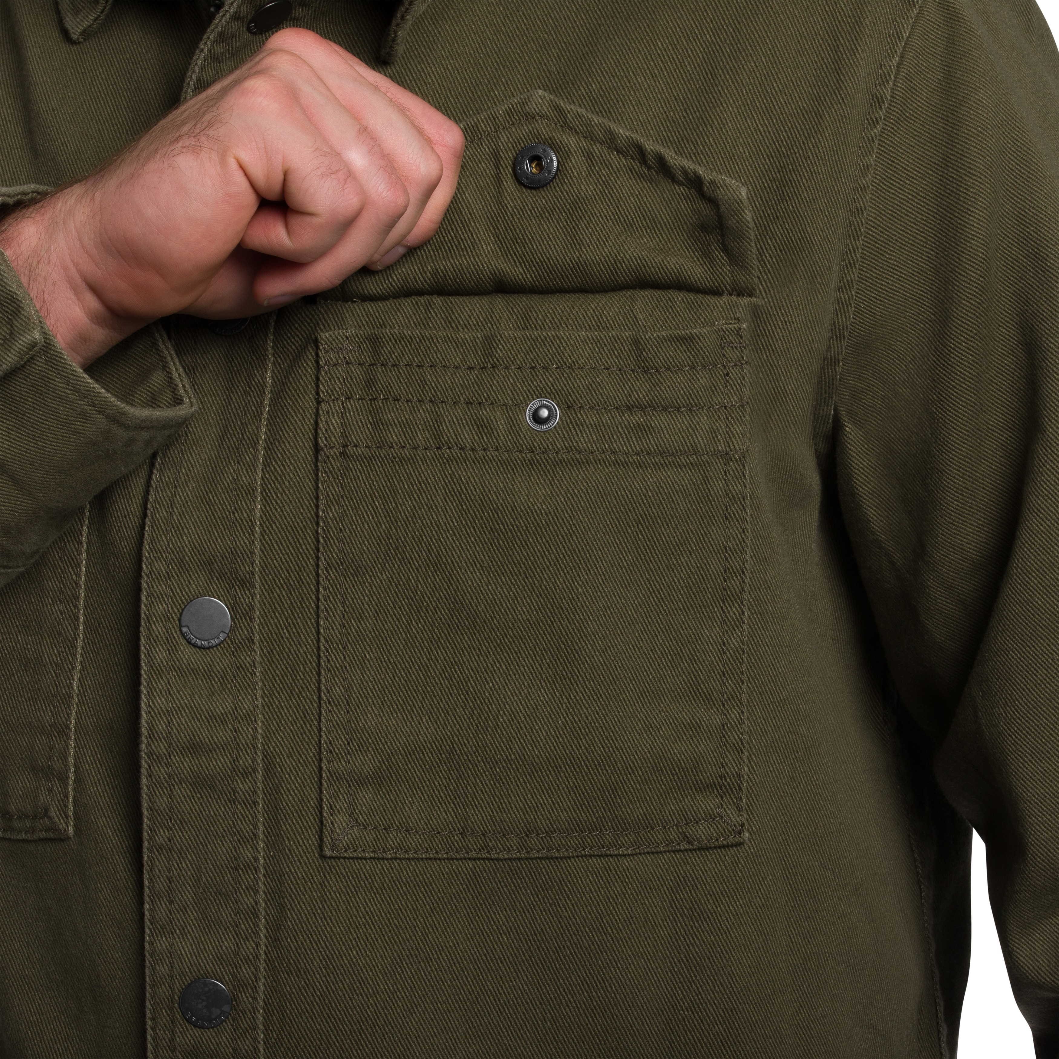 Сорочка Brandit Heavy Twill Shirt - Olive
