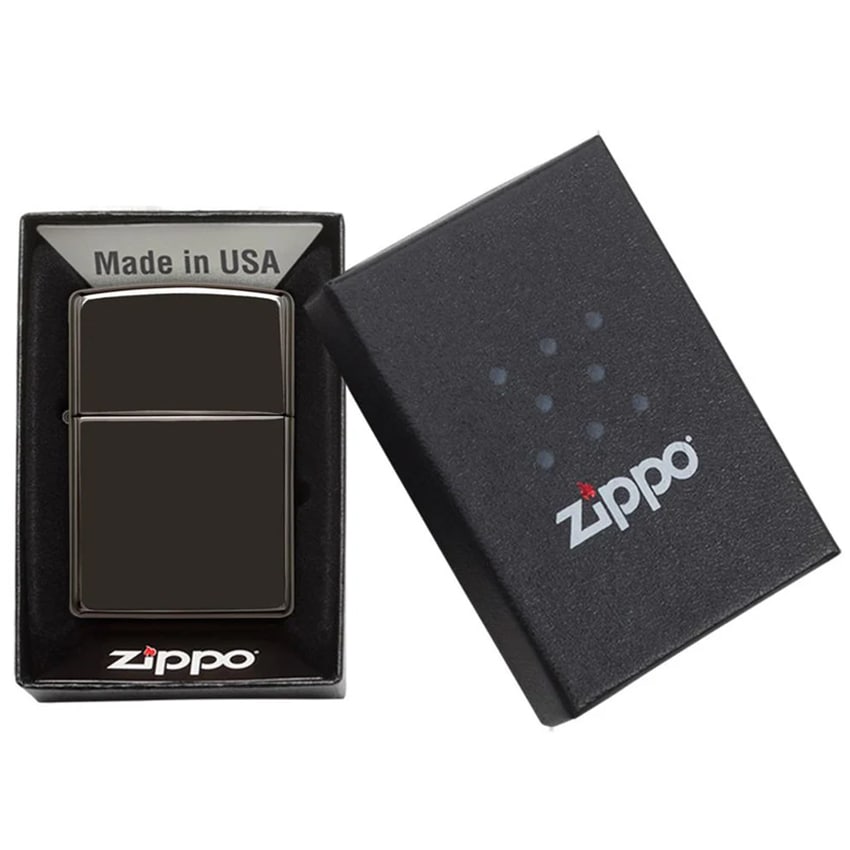 Zapalniczka benzynowa Zippo High Polish Black