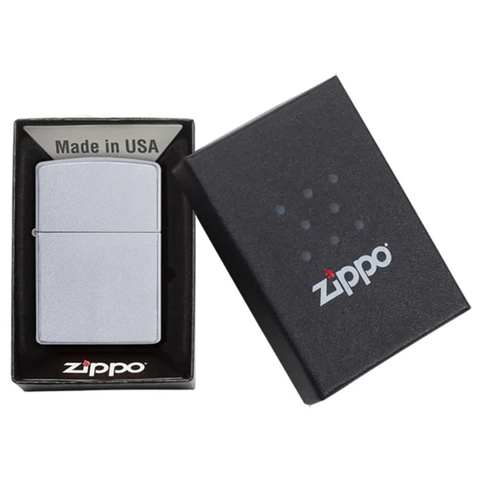 Zapalniczka benzynowa Zippo Satin Finish