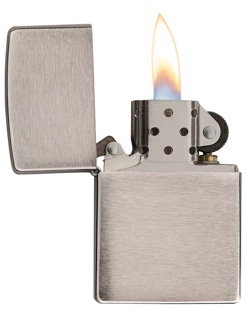 Zapalniczka benzynowa Zippo - Chrome Brushed