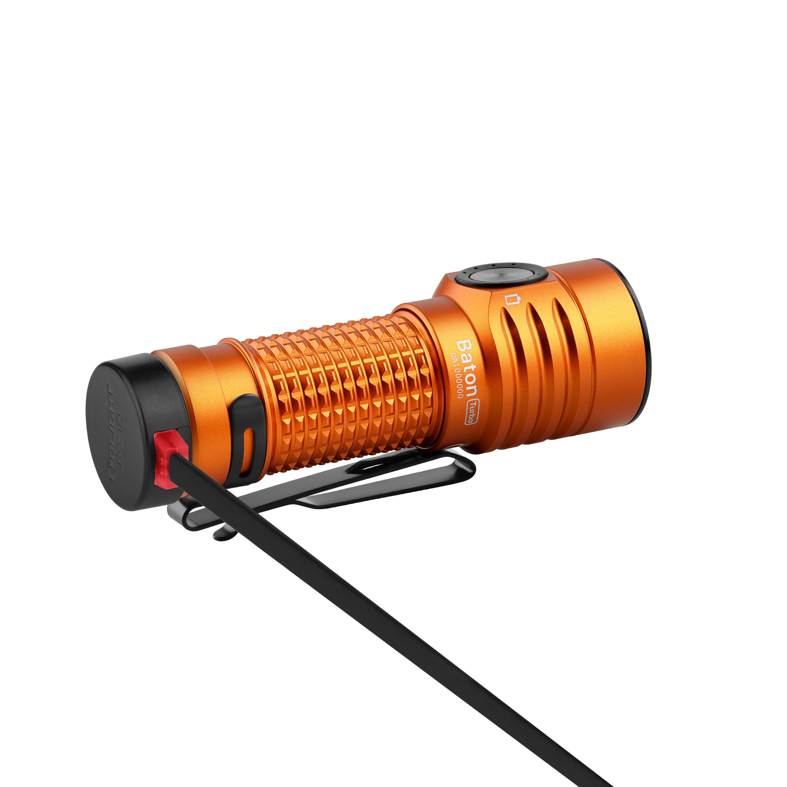 Latarka akumulatorowa Olight Baton Turbo Orange - 1000 lumenów