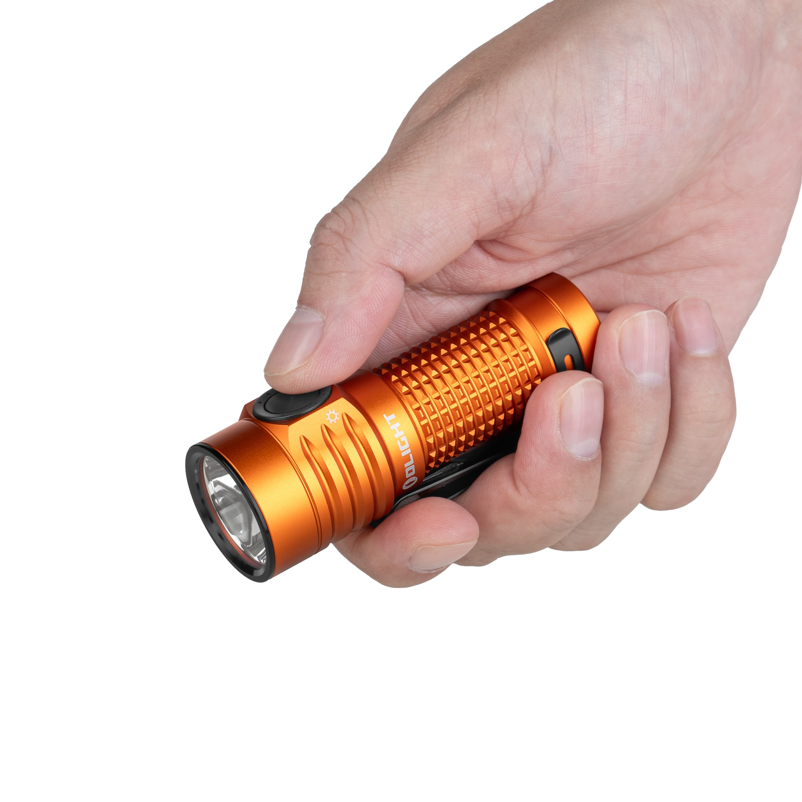 Latarka akumulatorowa Olight Baton Turbo Orange - 1000 lumenów