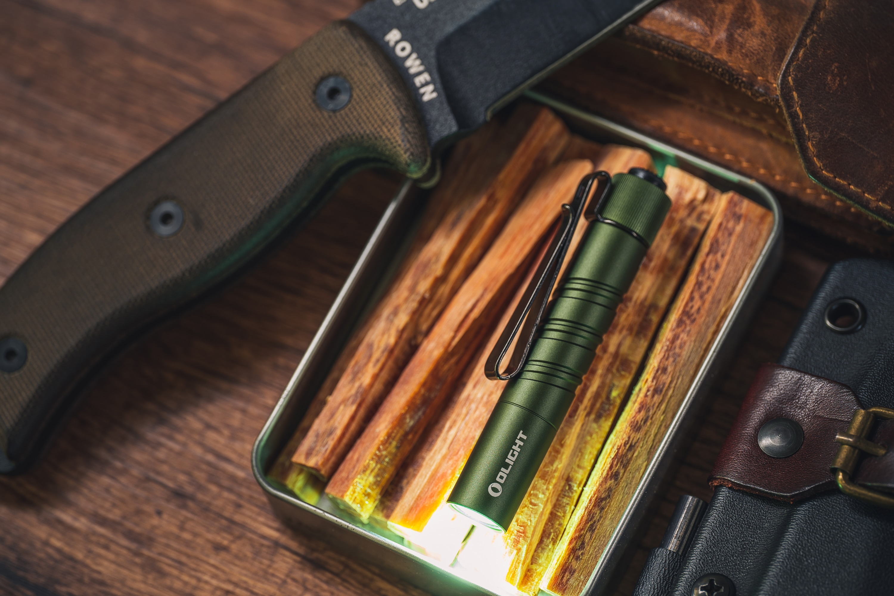 Ліхтарик Olight I3T 2 EOS OD Green - 300 люменів