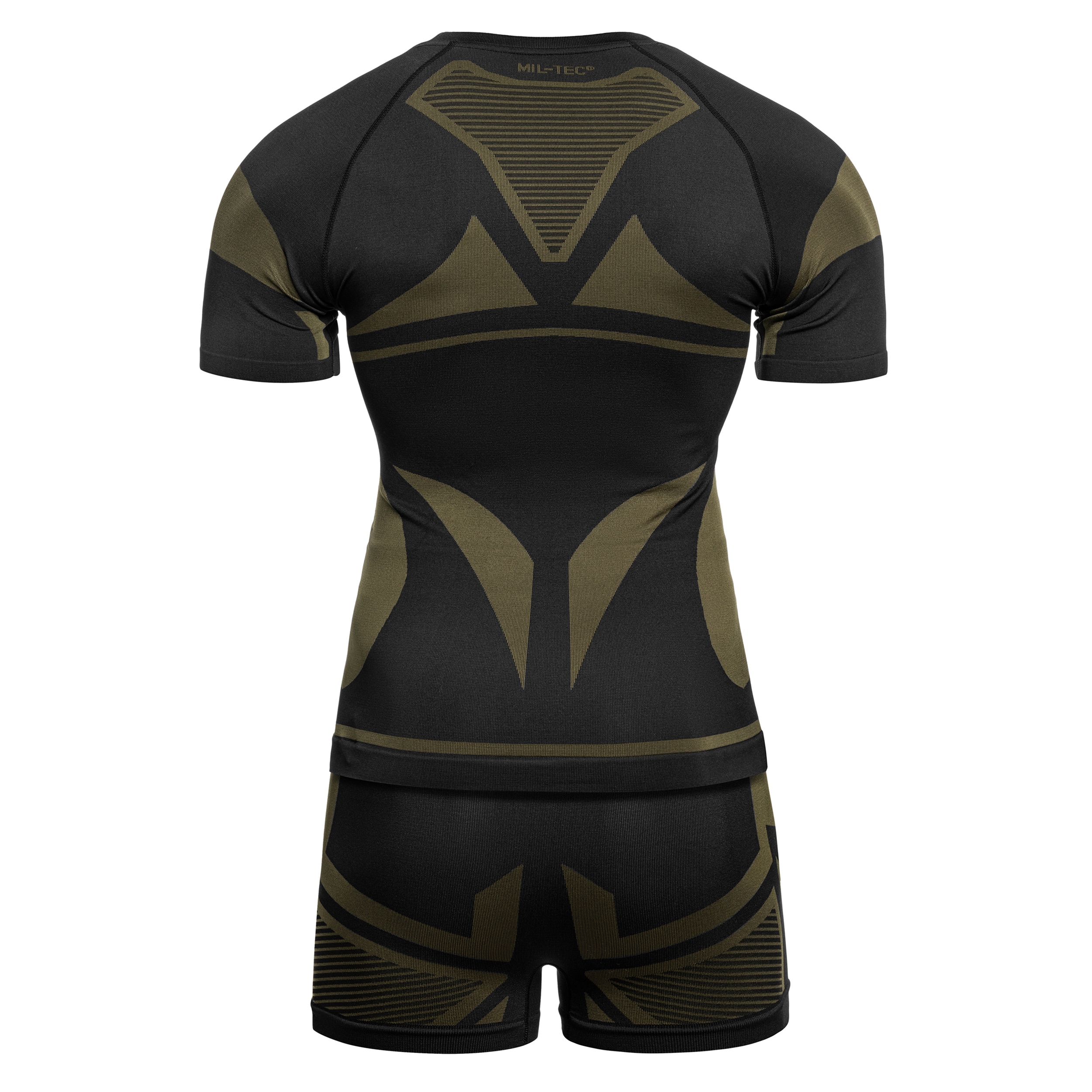 Bielizna termoaktywna Mil-Tec krótka 4-Way Stretch Performance - Black