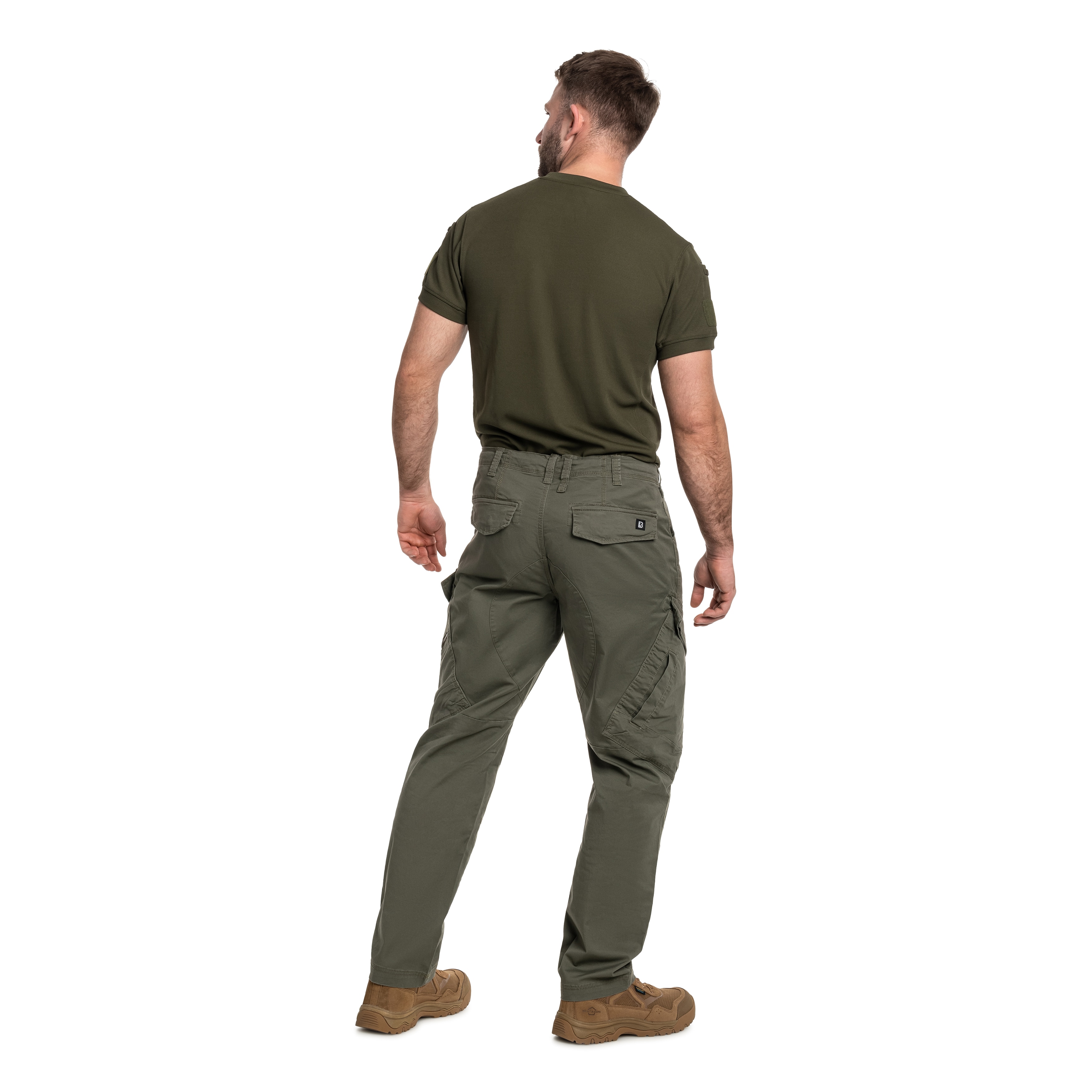 Spodnie Brandit Adven Slim Fit - Olive