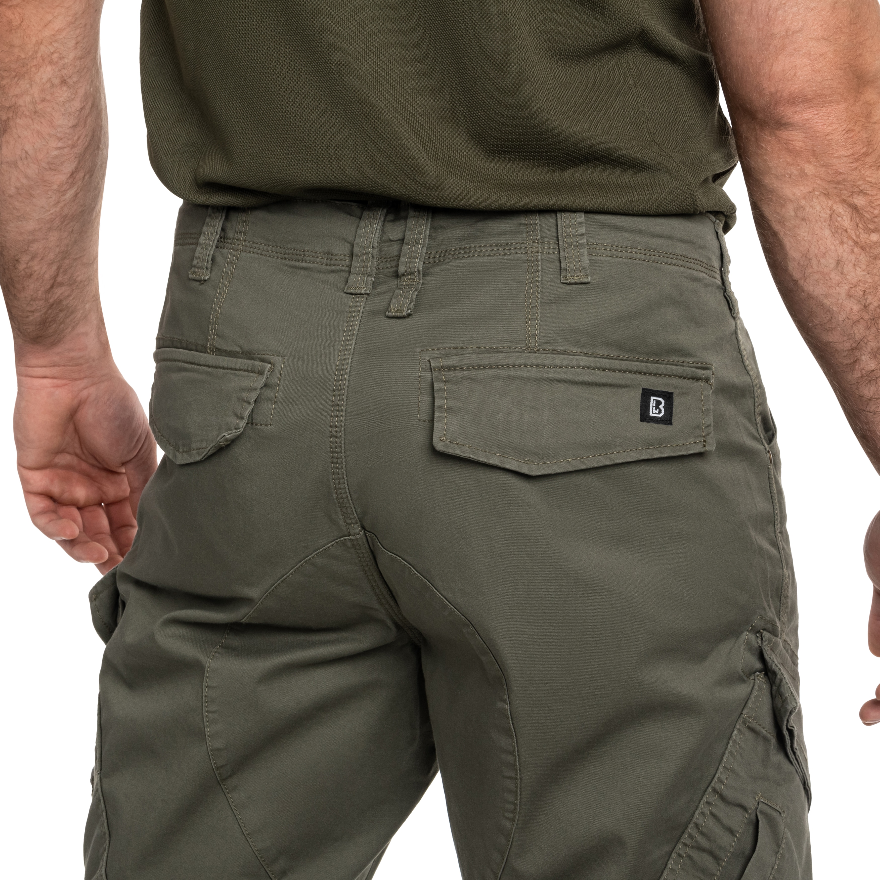 Spodnie Brandit Adven Slim Fit - Olive