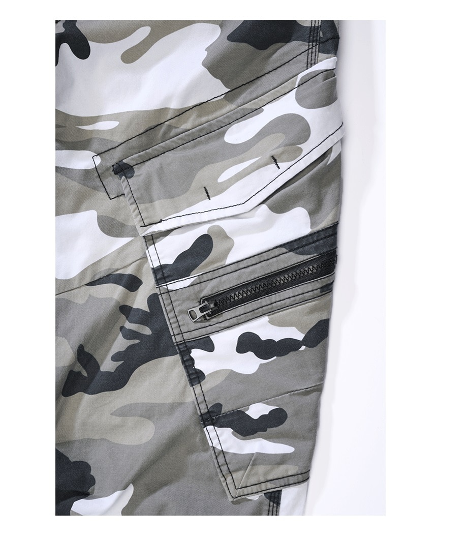 Spodnie Brandit Adven Slim Fit - Urban Camo