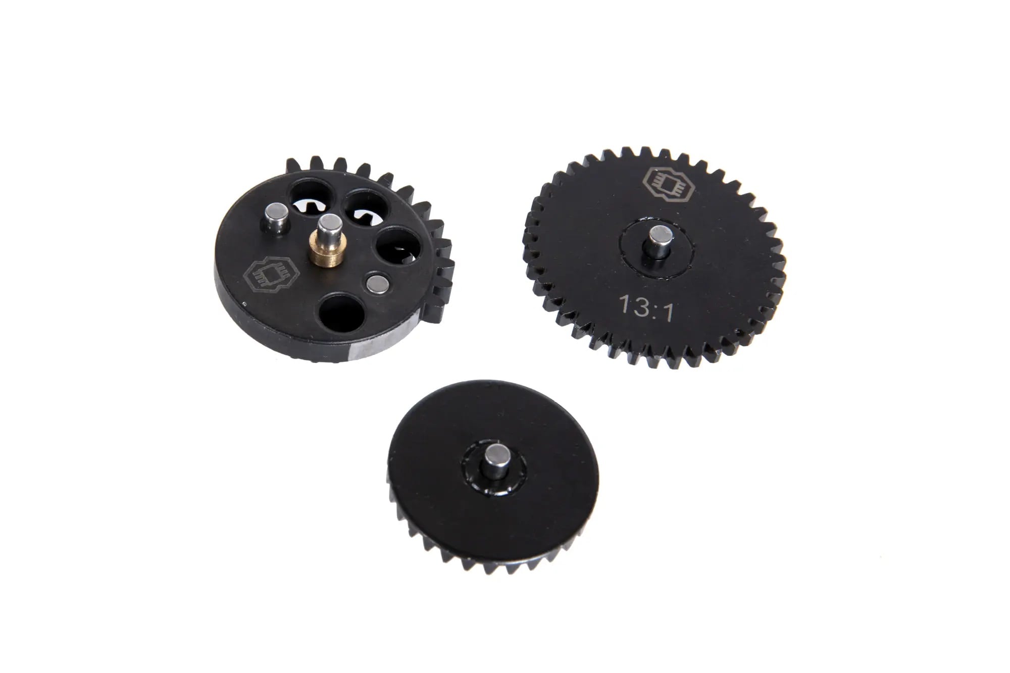 Zestaw stalowych kół zębatych Gate High Precision Short Stroke 13:1 - Black