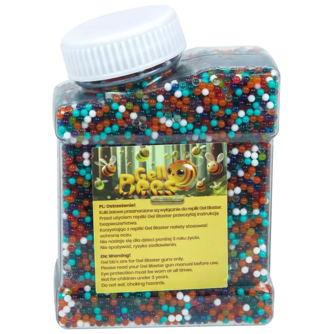 Кулі Gelblaster Gelbees мала пляшка - Різнокольорові